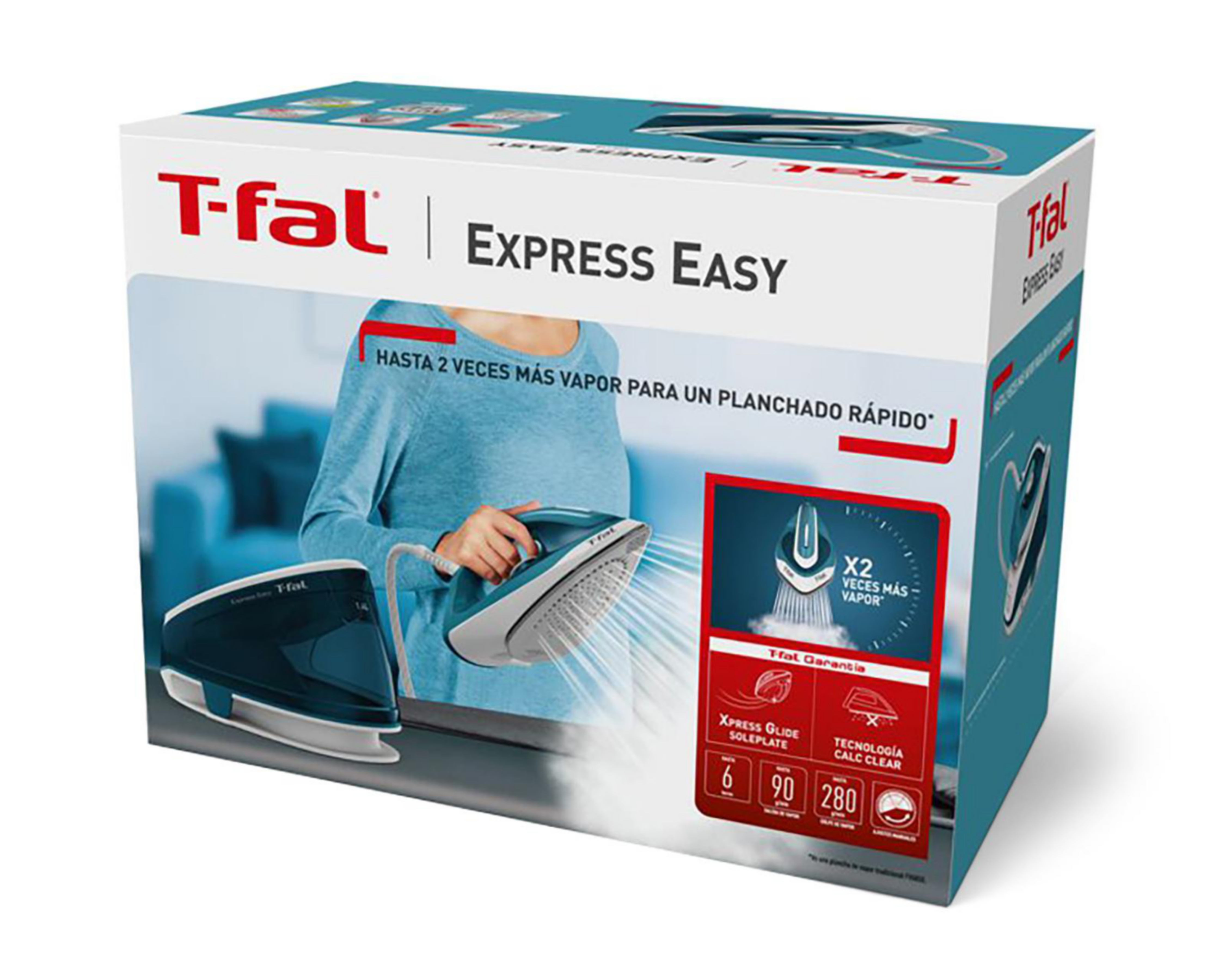 Foto 3 pulgar | Generador de Vapor T-Fal Express Easy