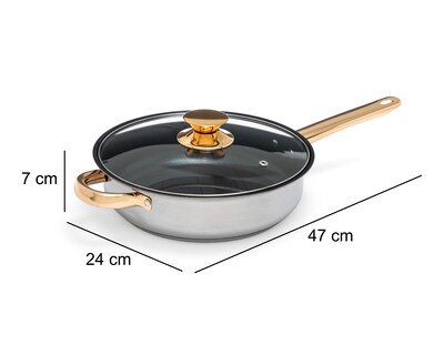 Foto 6 | Sartén Record de Acero Inoxidable Antiadherente 24 cm