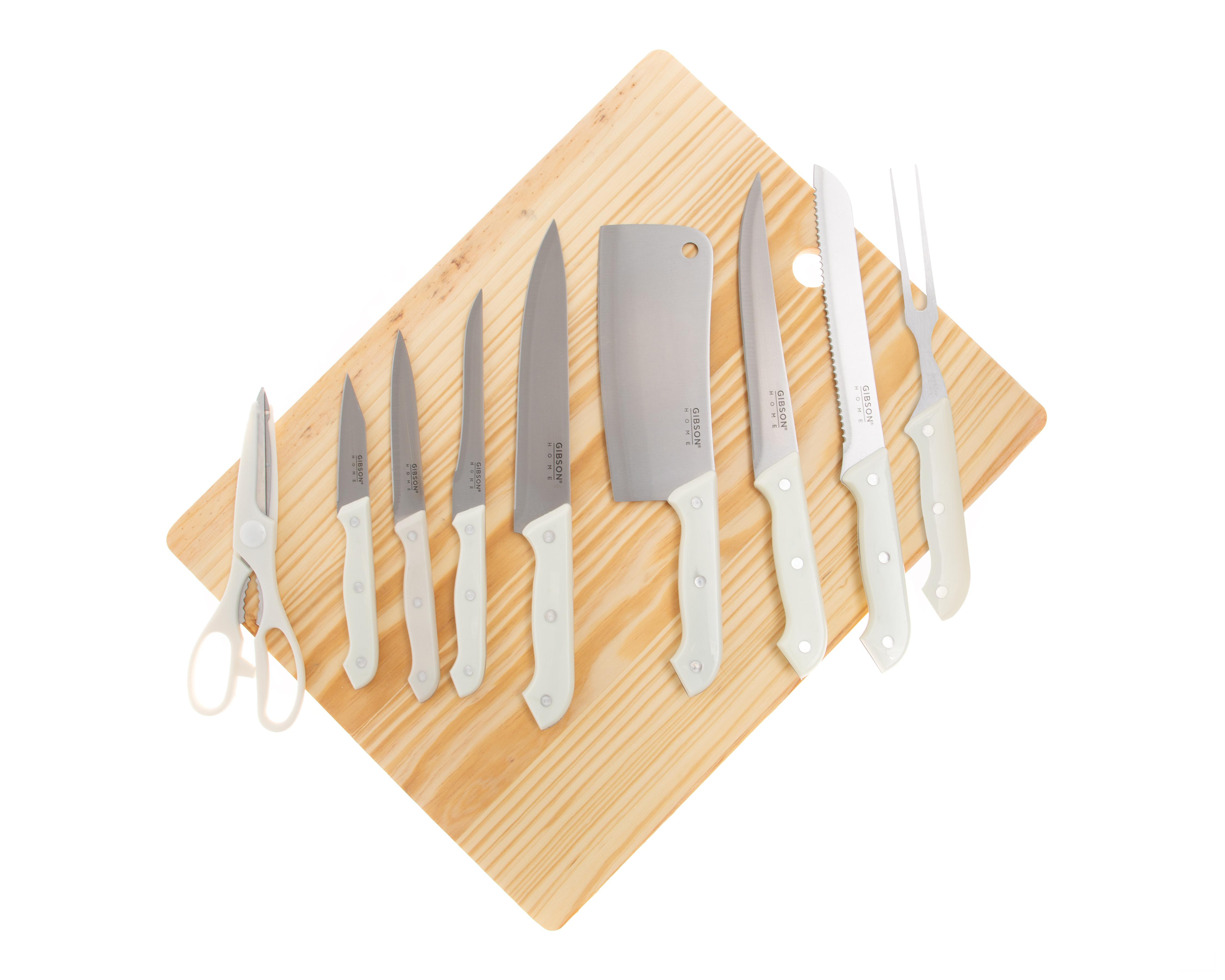 Juego de Cuchillos Gibson Home con Tabla 10 Piezas