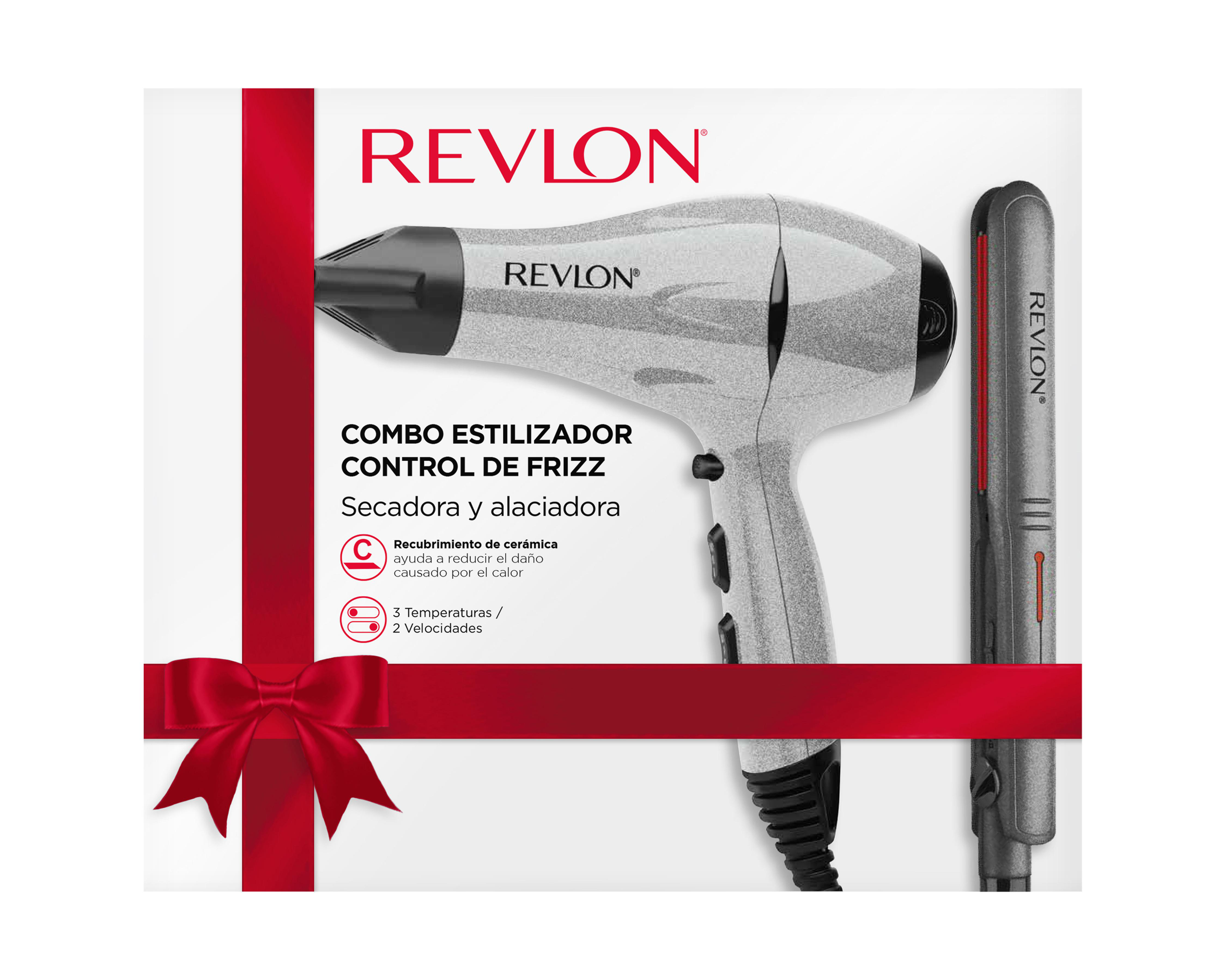 Foto 7 pulgar | Combo de Secadora y Alaciadora Revlon Control de Frizz con Tecnología Iónica