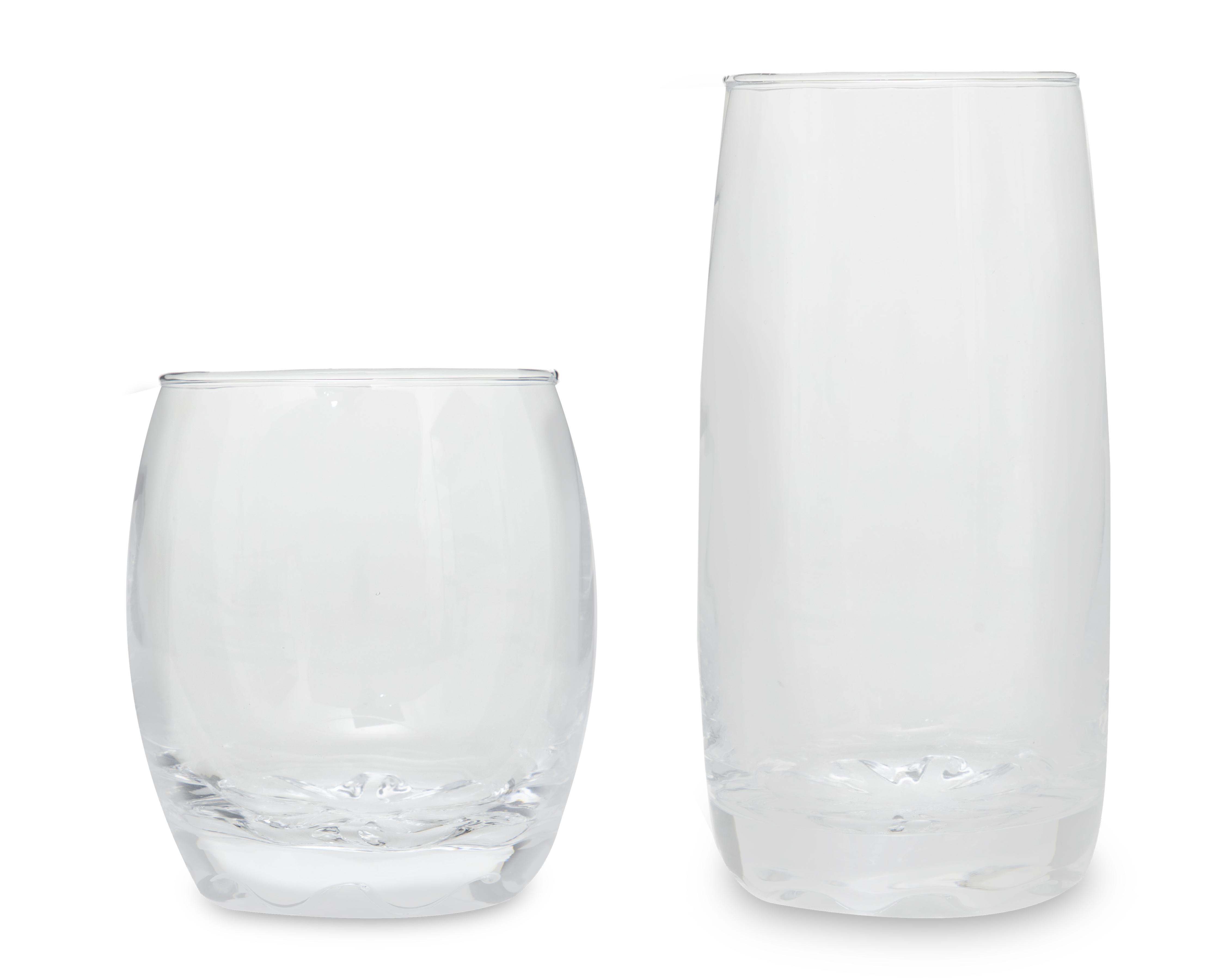 Foto 1 | Juego de Vasos de Vidrio Glazé 12 Piezas