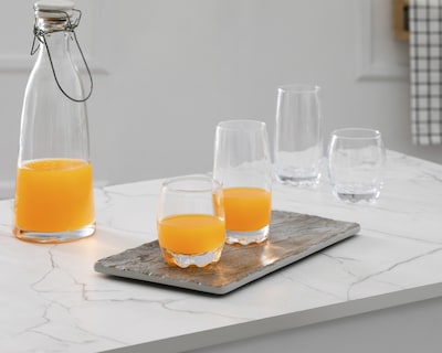 Foto 3 | Juego de Vasos de Vidrio Glazé 12 Piezas
