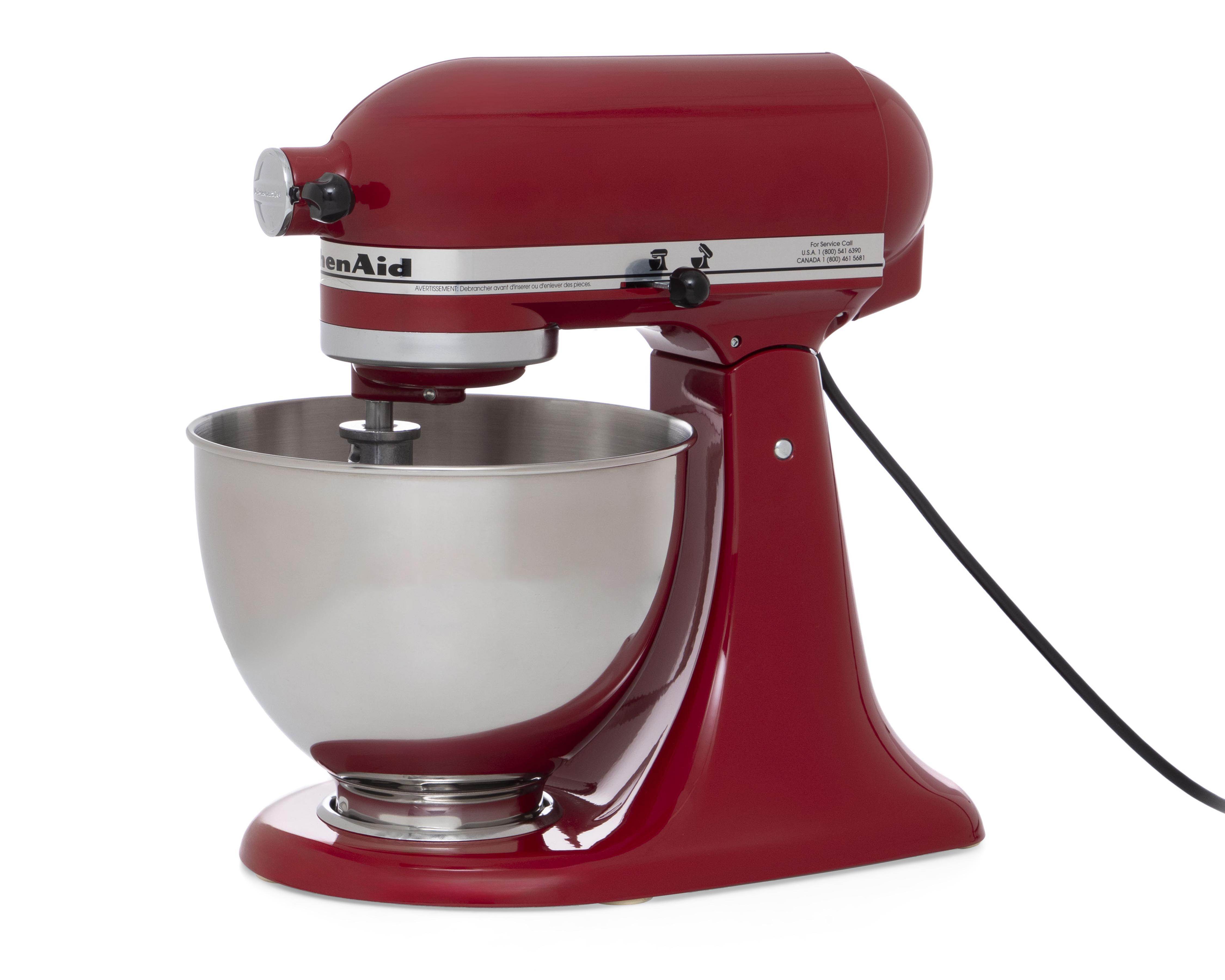 Batidora de Pedestal KitchenAid 10 Velocidades 4 Accesorios