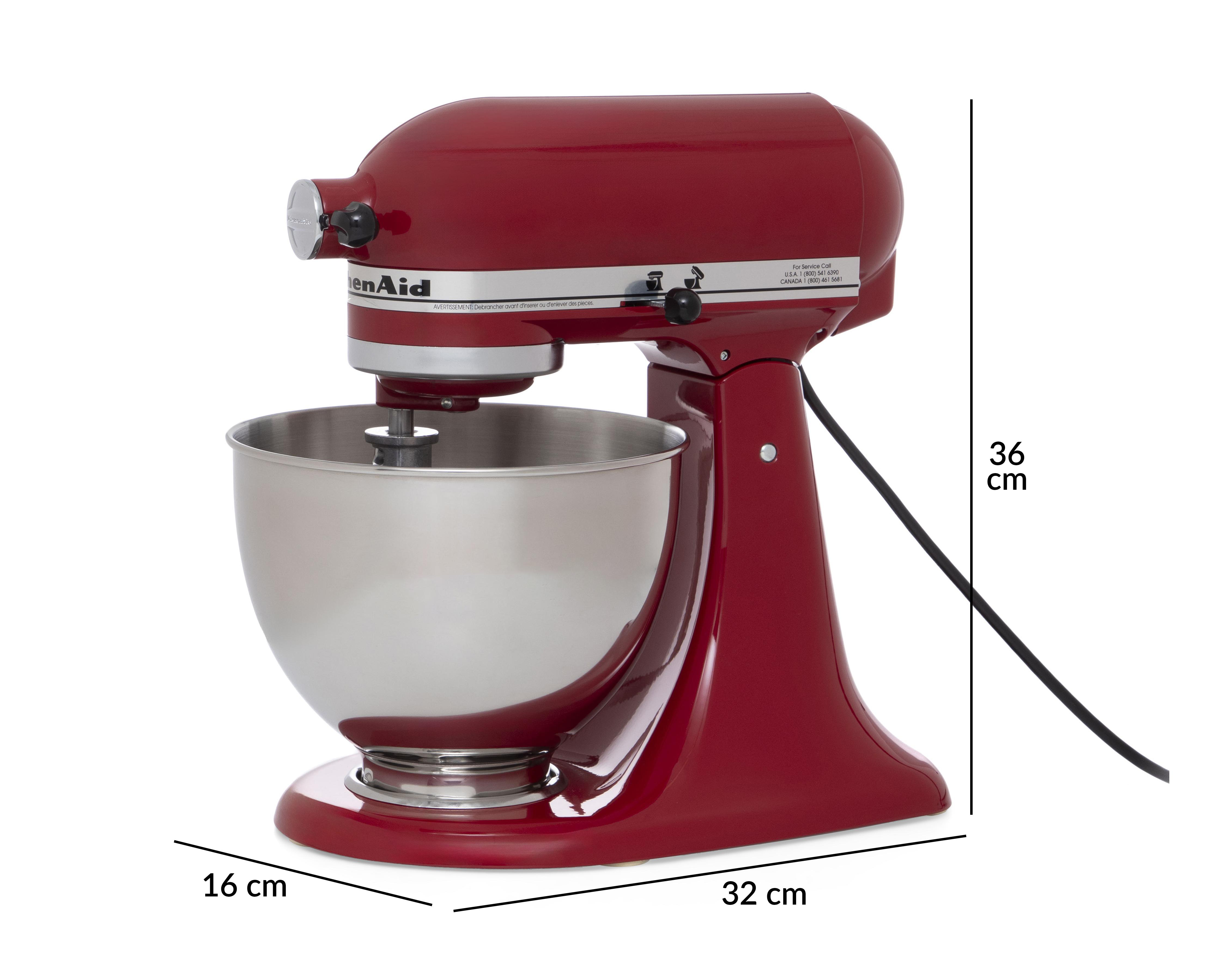 Foto 7 pulgar | Batidora de Pedestal KitchenAid 10 Velocidades 4 Accesorios