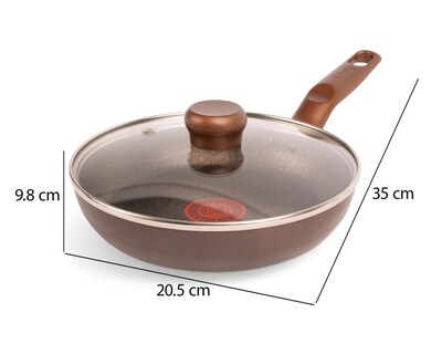 Foto 8 | Sartén T-Fal Deluxe de Aluminio Antiadherente 20 cm