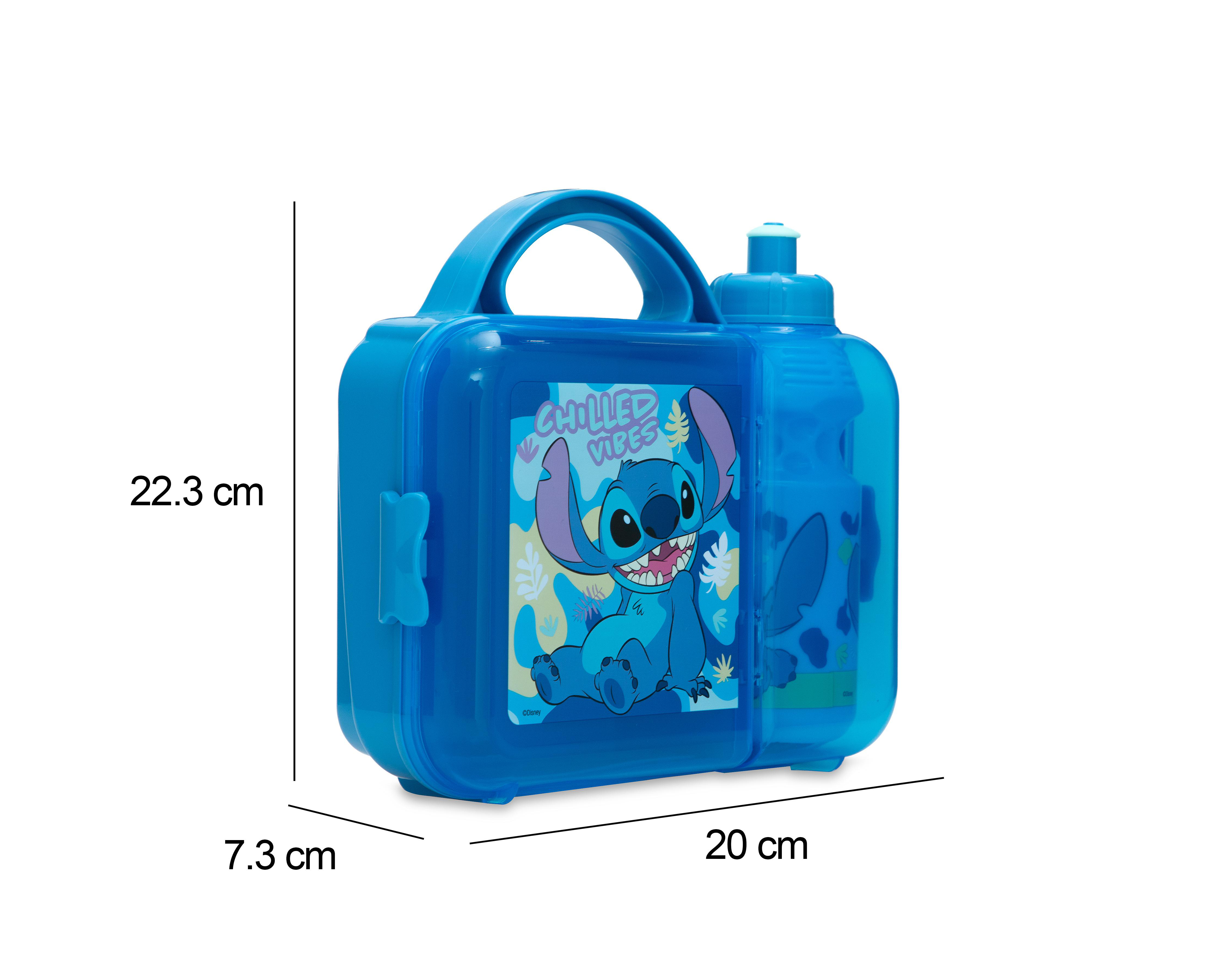 Foto 9 pulgar | Lonchera Fun Kids Stitch con Botella