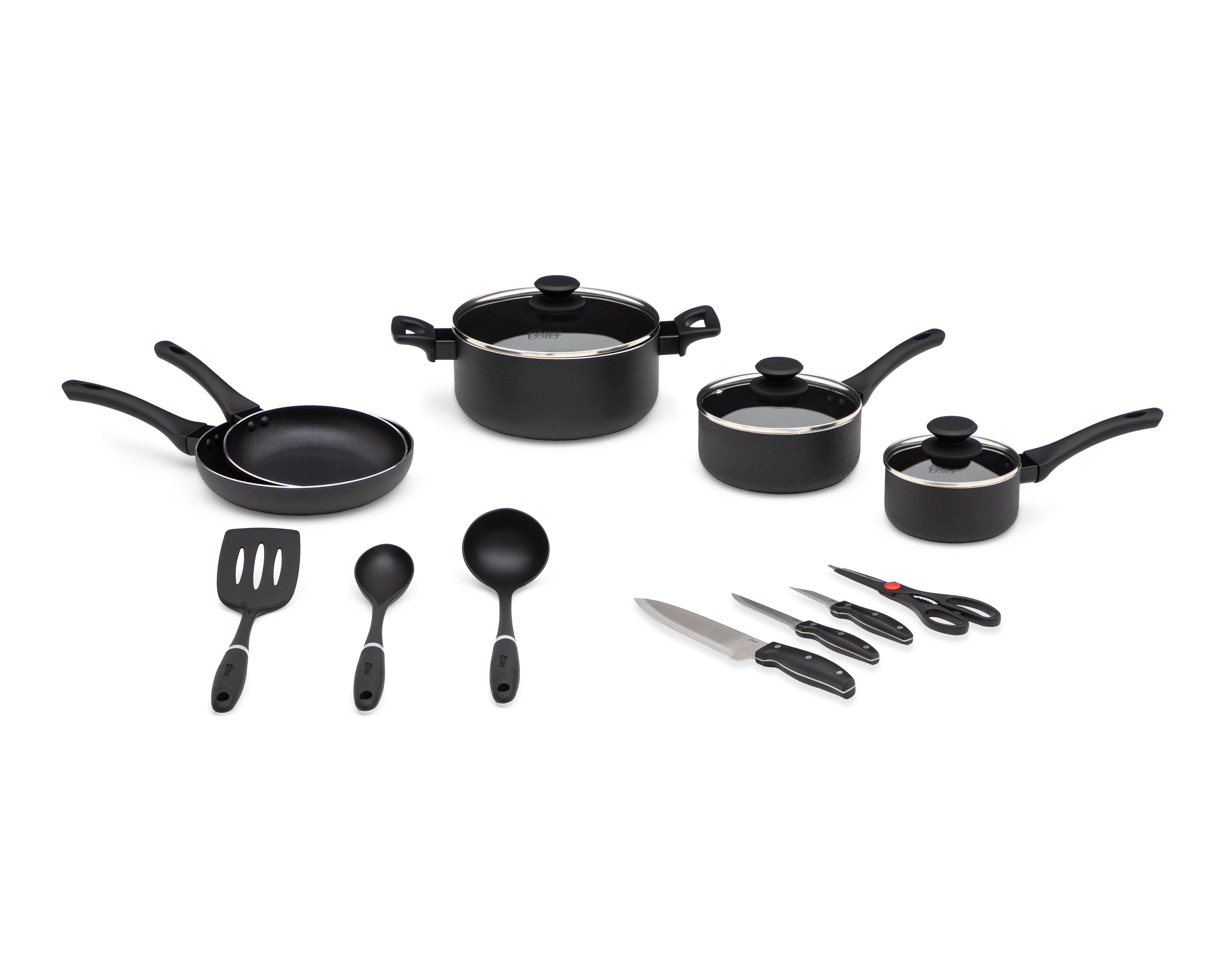 Batería de Cocina Oster 15 Piezas de Aluminio