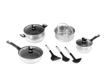 Foto 1 | Batería de Cocina Oster 10 Piezas de Acero Inoxidable