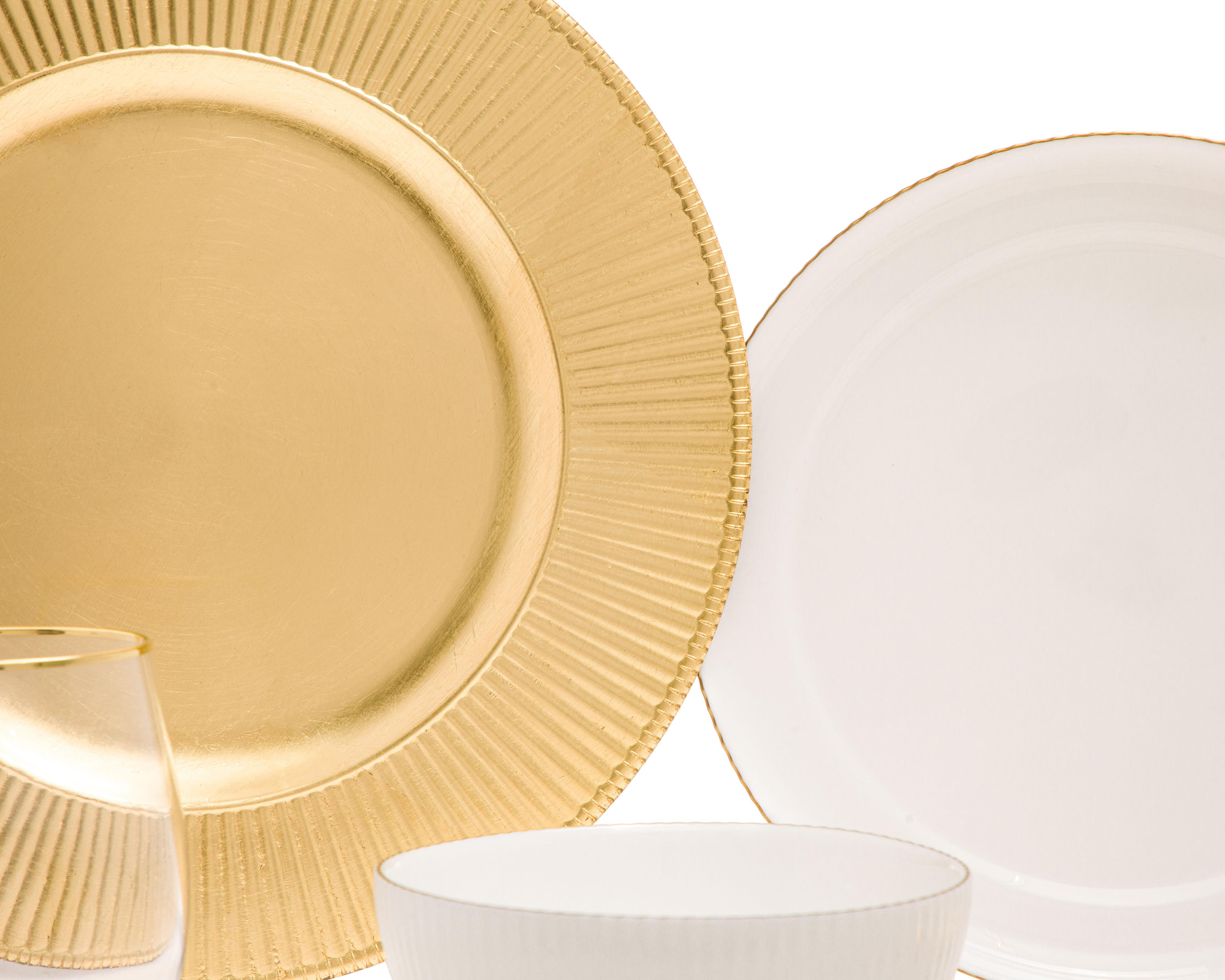 Foto 6 | Vajilla de Opal Glass Blanca para 4 Personas 36 Piezas