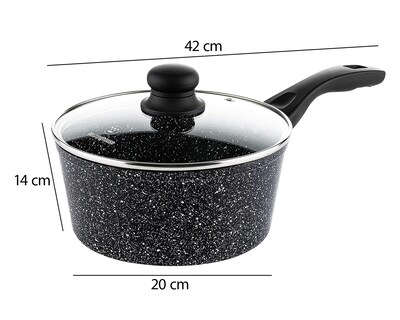 Foto 7 | Olla Westinghouse Antiadherente Mármol 20 cm