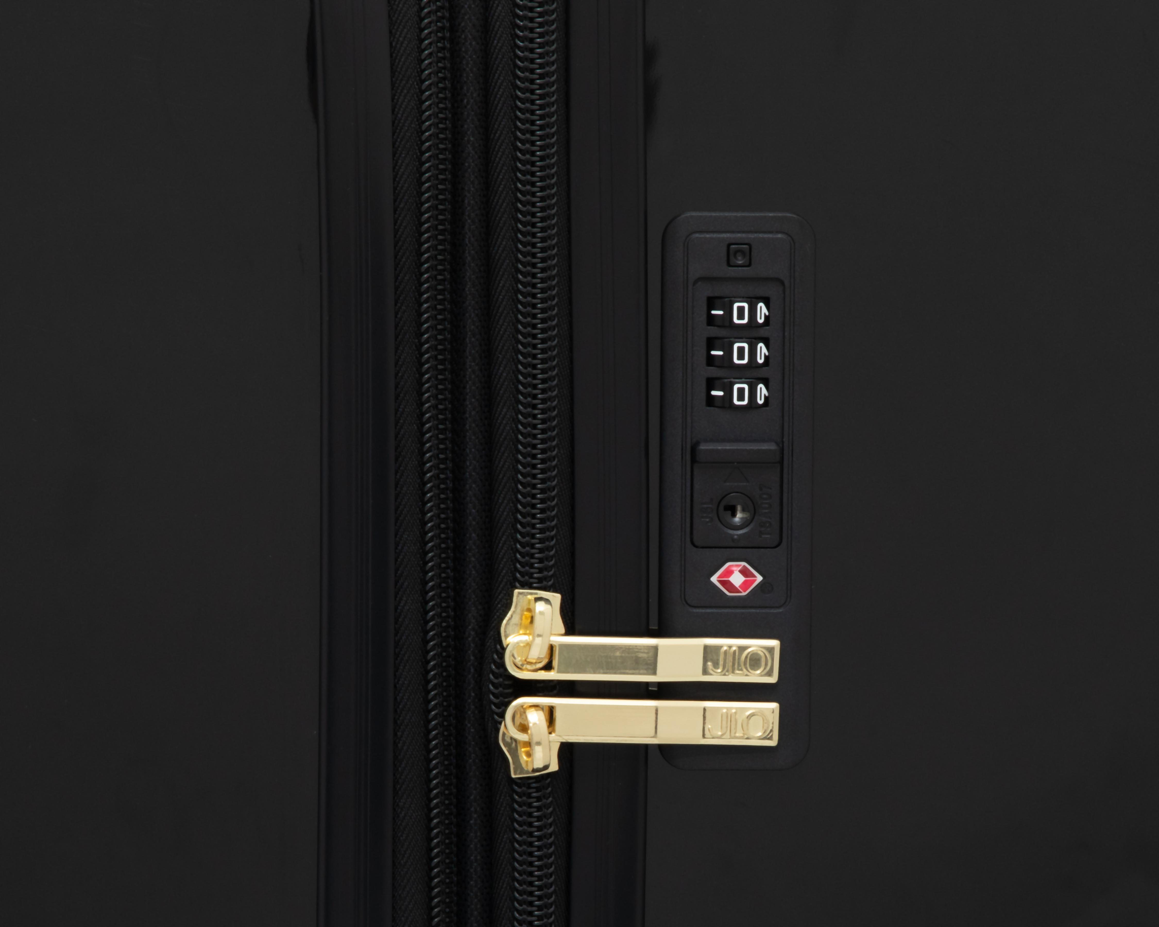 Foto 5 | Maleta Vertical Jennifer Lopez Black 28 Pulgadas
