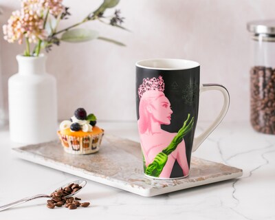 Foto 4 | Taza de Cerámica Wicked 600 ml