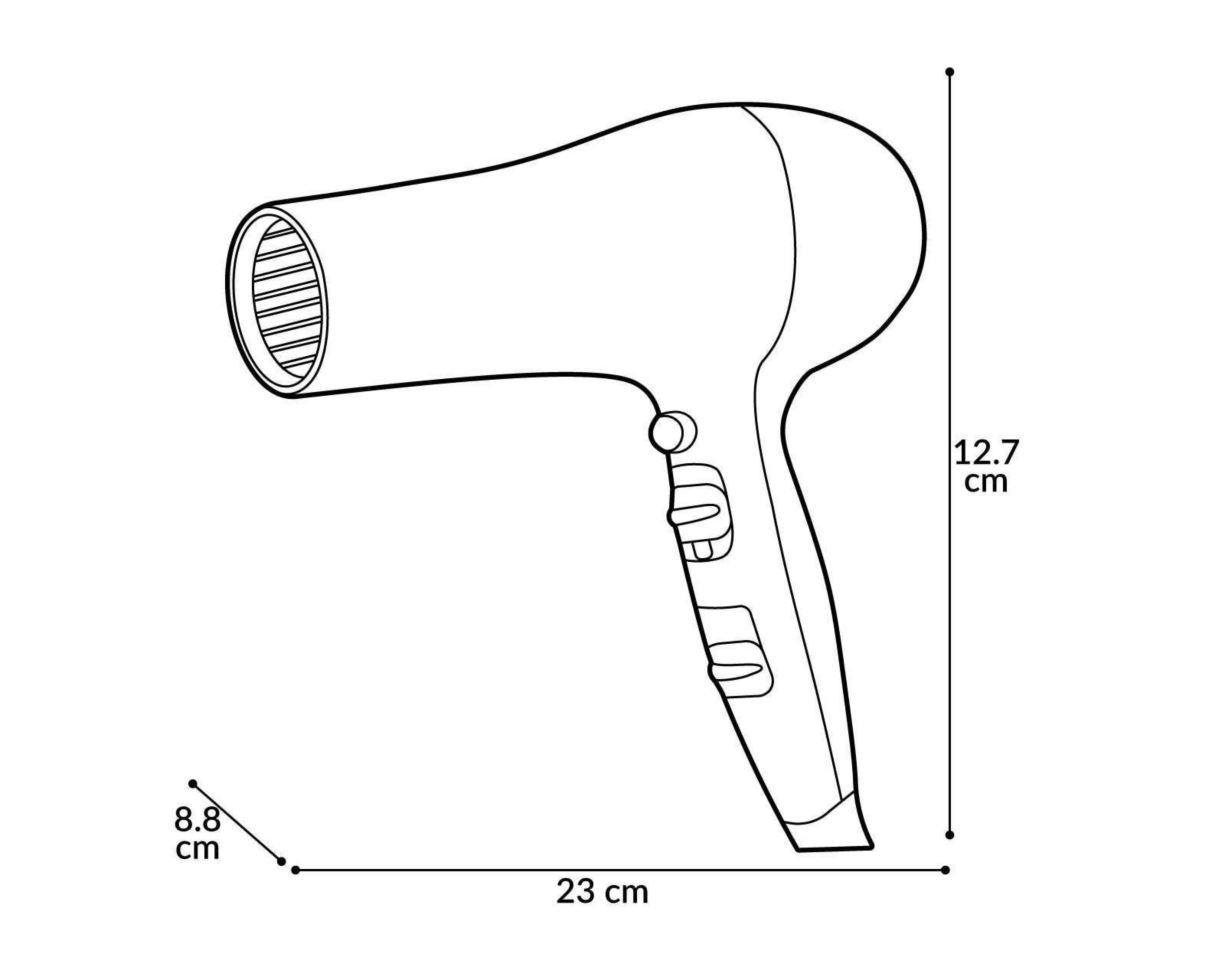 Foto 8 pulgar | Secadora de Cabello Remington D-2400 2 Velocidades