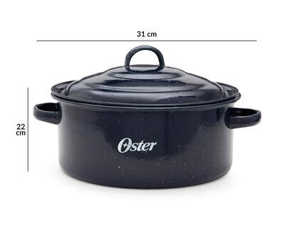 Foto 7 | Juego de Ollas Oster de Acero 2 Piezas