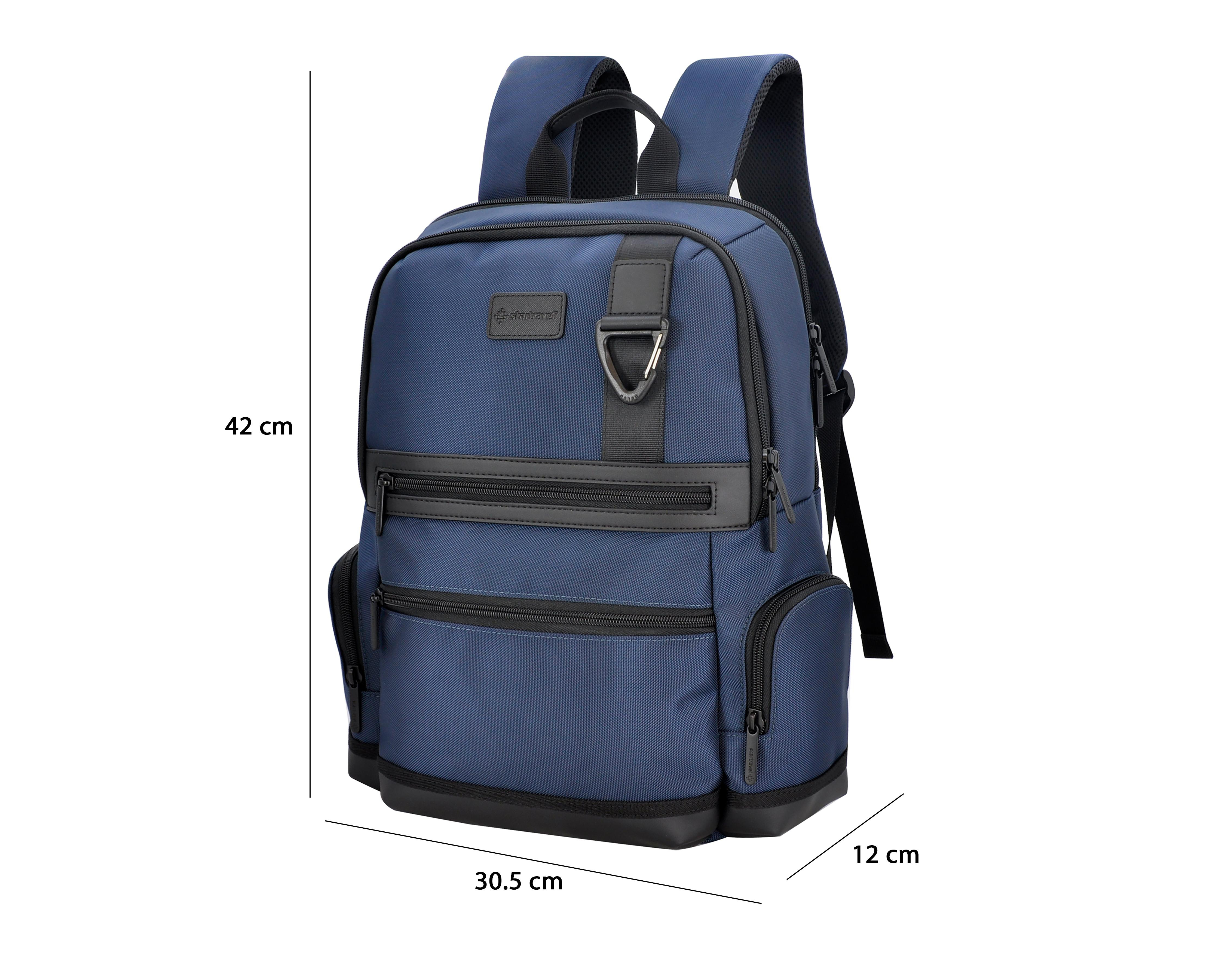 Foto 8 | Mochila para Laptop Startravel Austria 15.6 Pulgadas Azul
