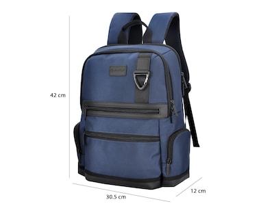 Foto 8 | Mochila para Laptop Startravel Austria 15.6 Pulgadas Azul