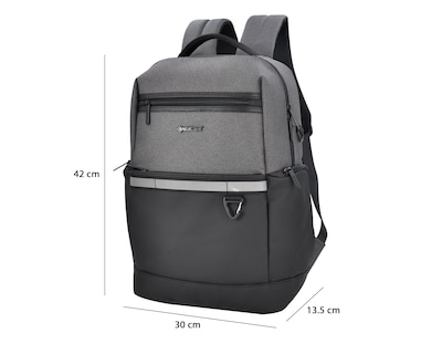 Foto 7 | Mochila para Laptop Startravel Croacia 15.6 Pulgadas Gris