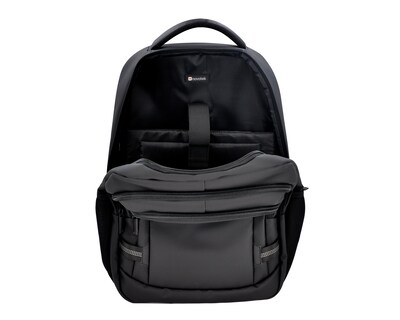Foto 7 | Mochila para Laptop Novotek Sigma 17 Pulgadas Negro