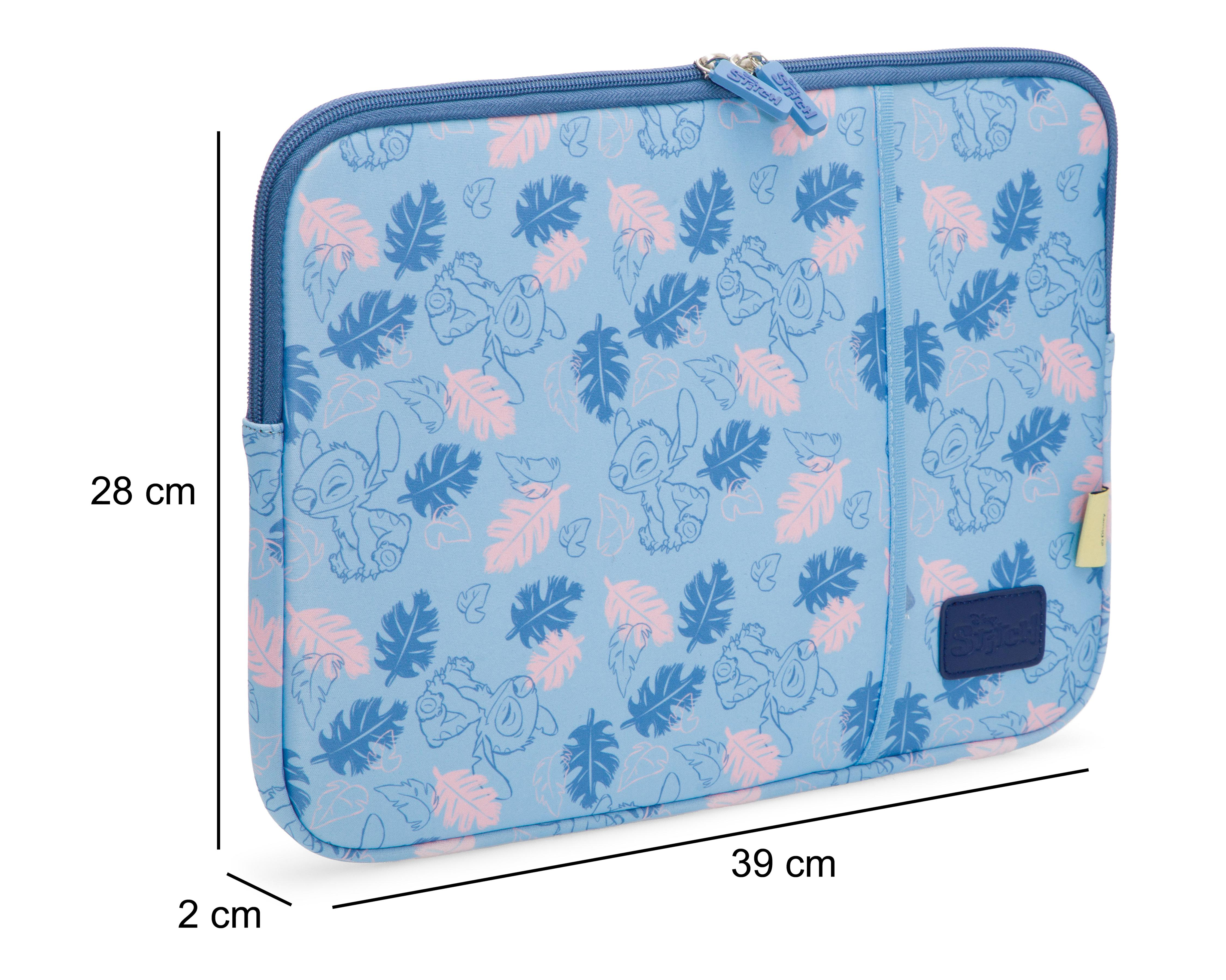 Foto 6 pulgar | Funda para Laptop Disney Aloha Stitch 14 Pulgadas Azul