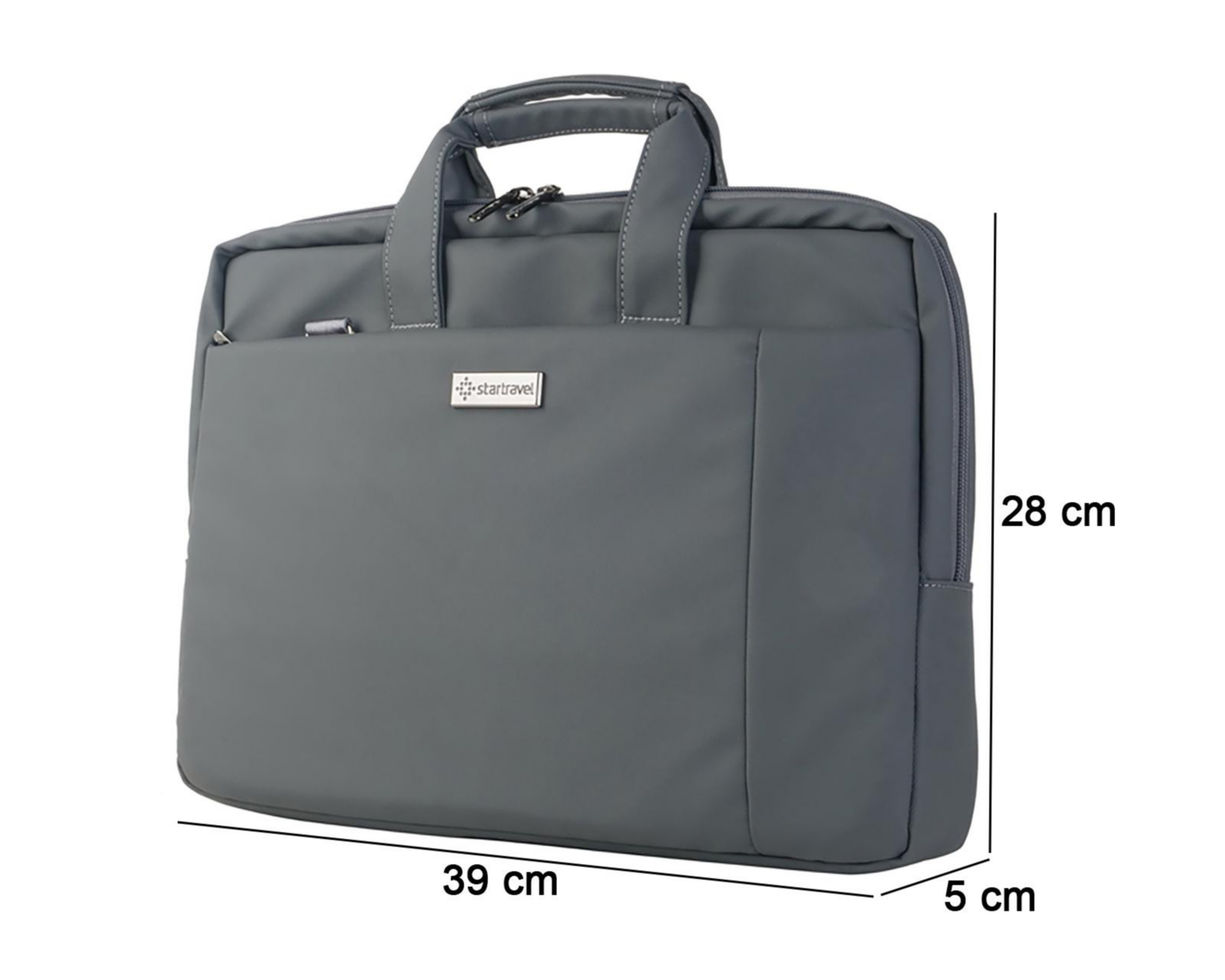 Foto 7 | Portafolio para Laptop Startravel Yakarta 15.6 Pulgadas Gris
