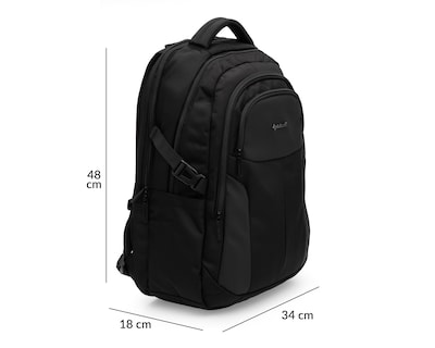 Foto 7 | Mochila para Laptop Startravel Suiza 15.6 Pulgadas Negra