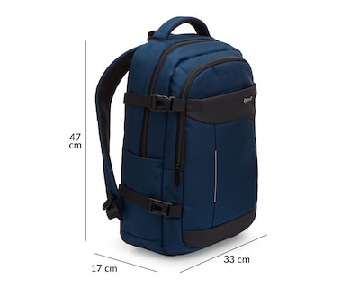 Foto 7 | Mochila para Laptop Startravel Ginebra 15.6 Pulgadas Azul