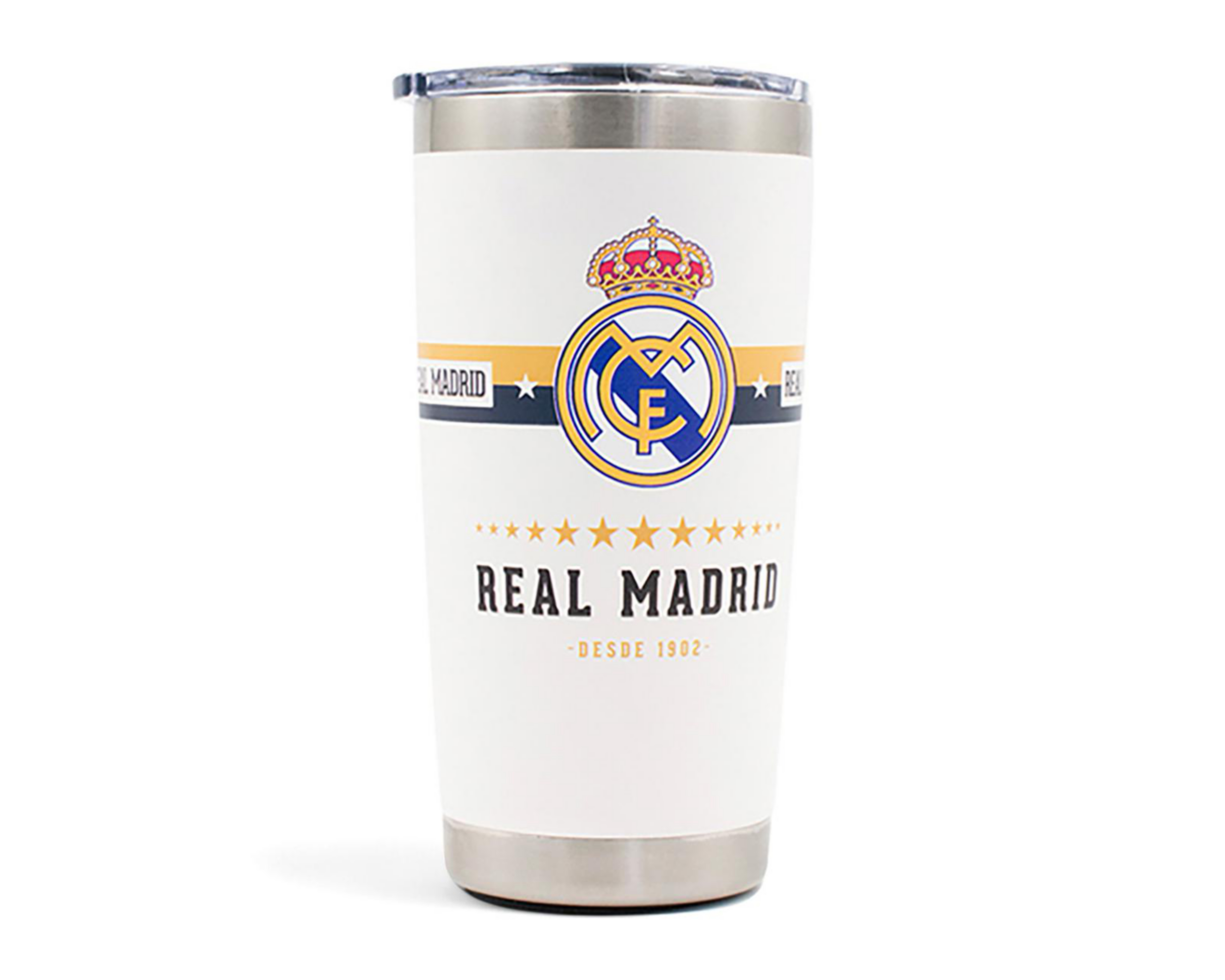 Foto 2 pulgar | Termo Norday Real Madrid 600 ml