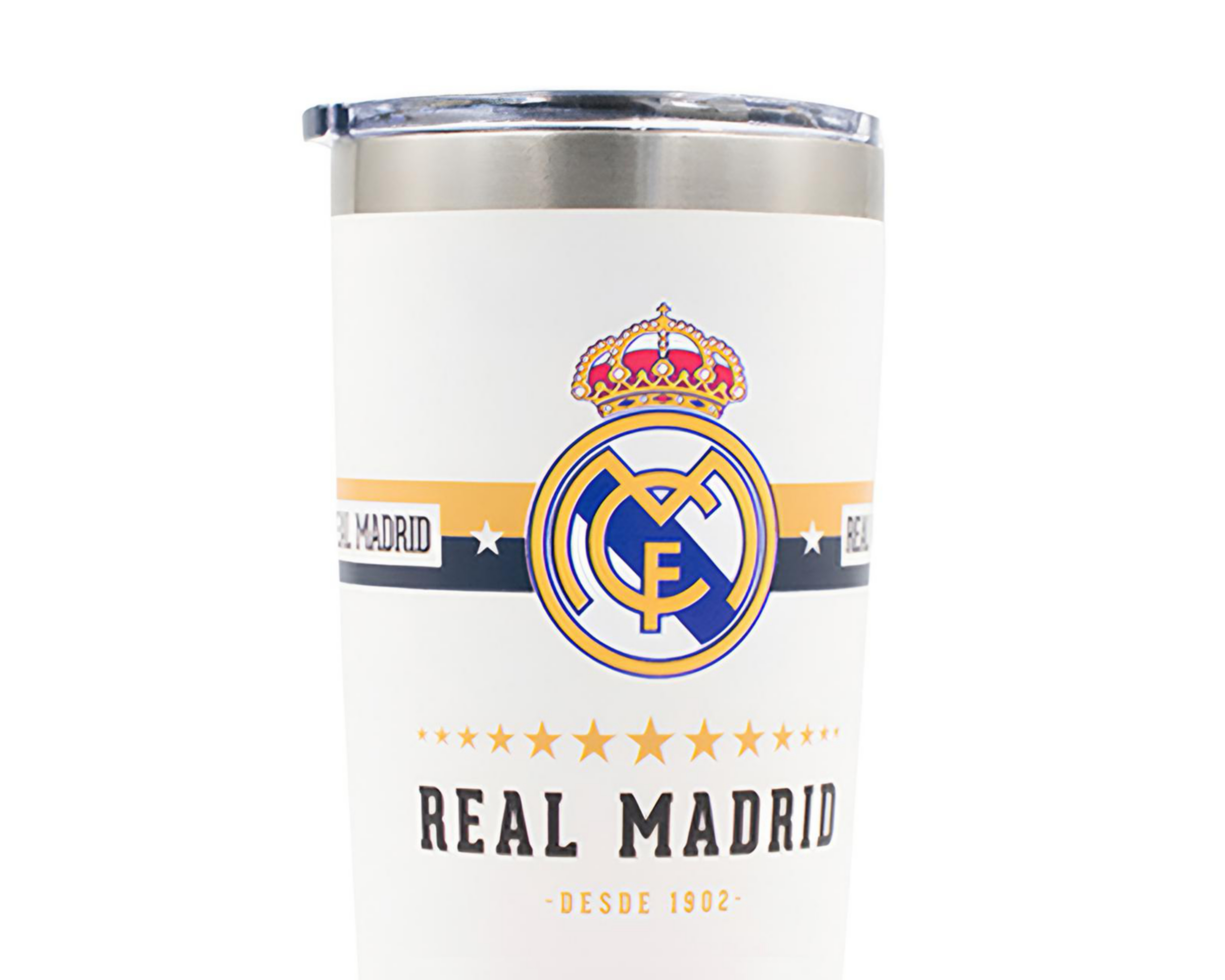 Foto 4 pulgar | Termo Norday Real Madrid 600 ml