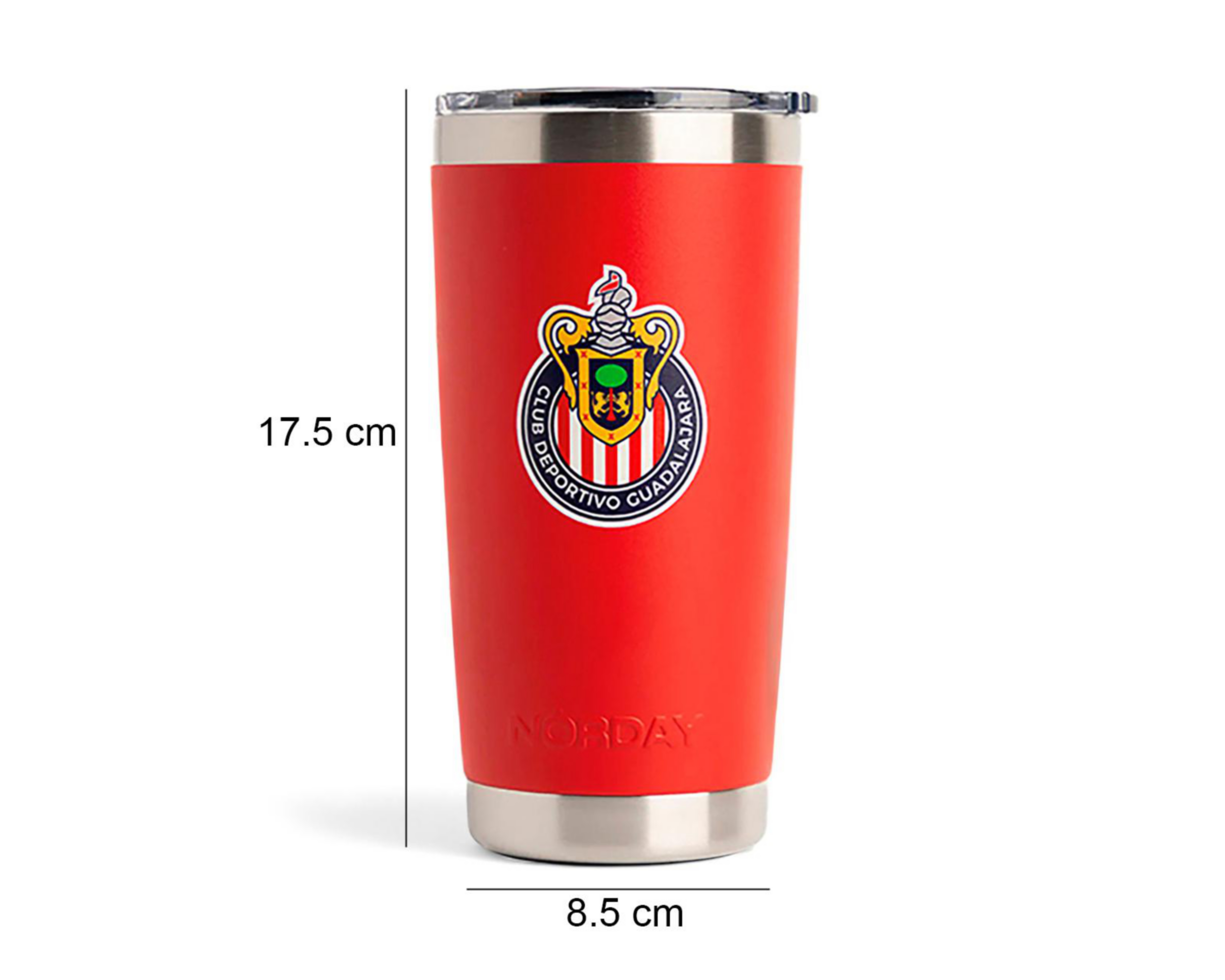 Foto 6 | Termo Norday Chivas Guadalajara 600 ml