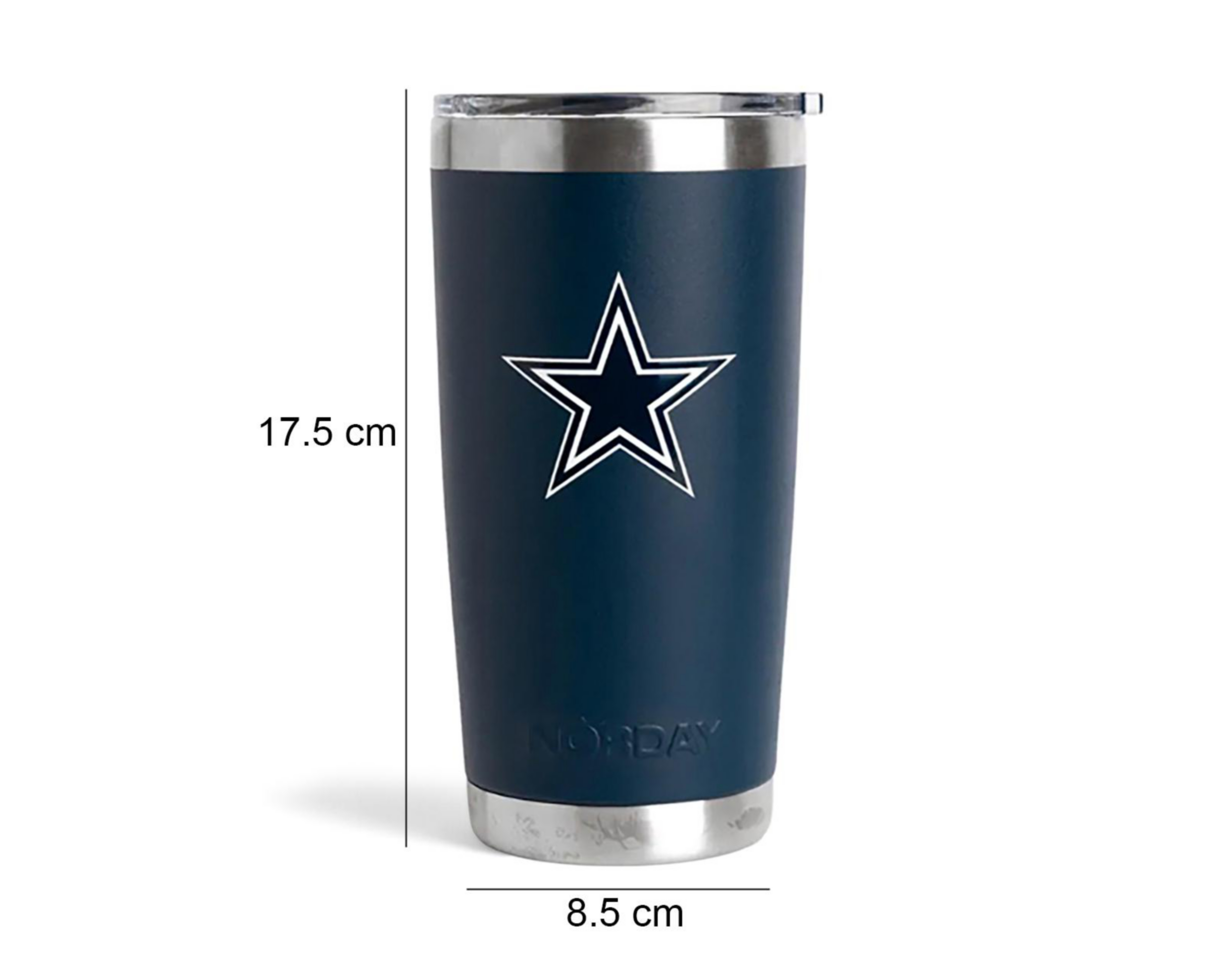 Foto 7 pulgar | Termo Norday Dallas Cowboys 600 ml