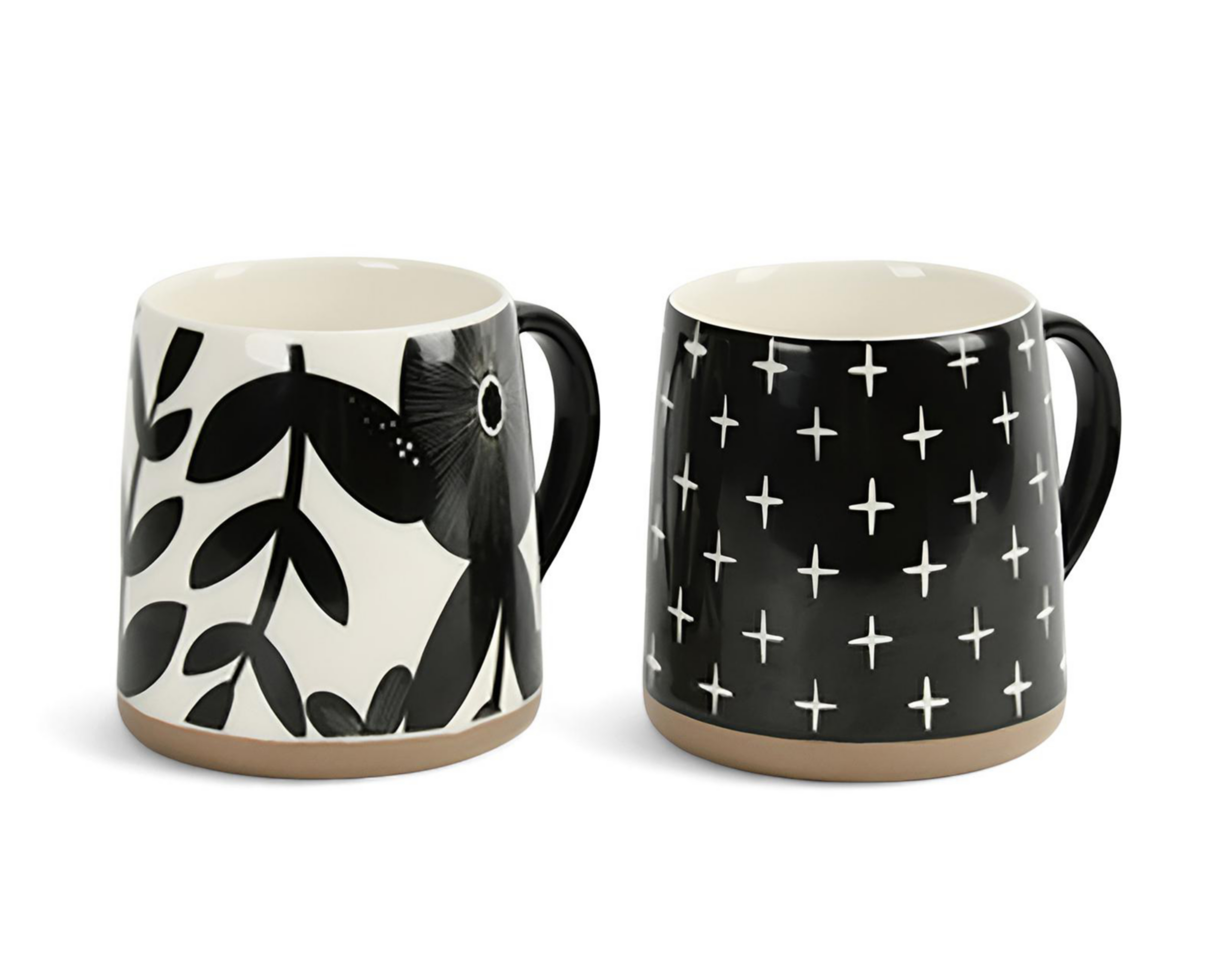 Foto 2 | Taza de Porcelana Crown Baccara 460 ml 2 Piezas