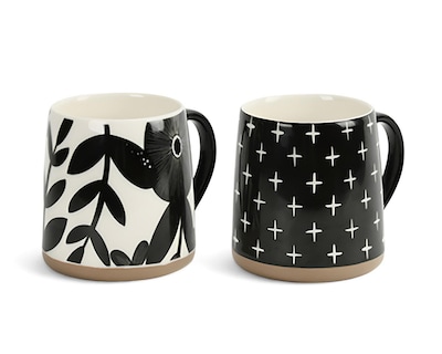 Foto 2 | Taza de Porcelana Crown Baccara 460 ml 2 Piezas