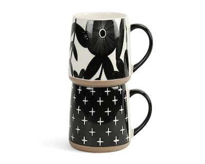 Foto 5 | Taza de Porcelana Crown Baccara 460 ml 2 Piezas