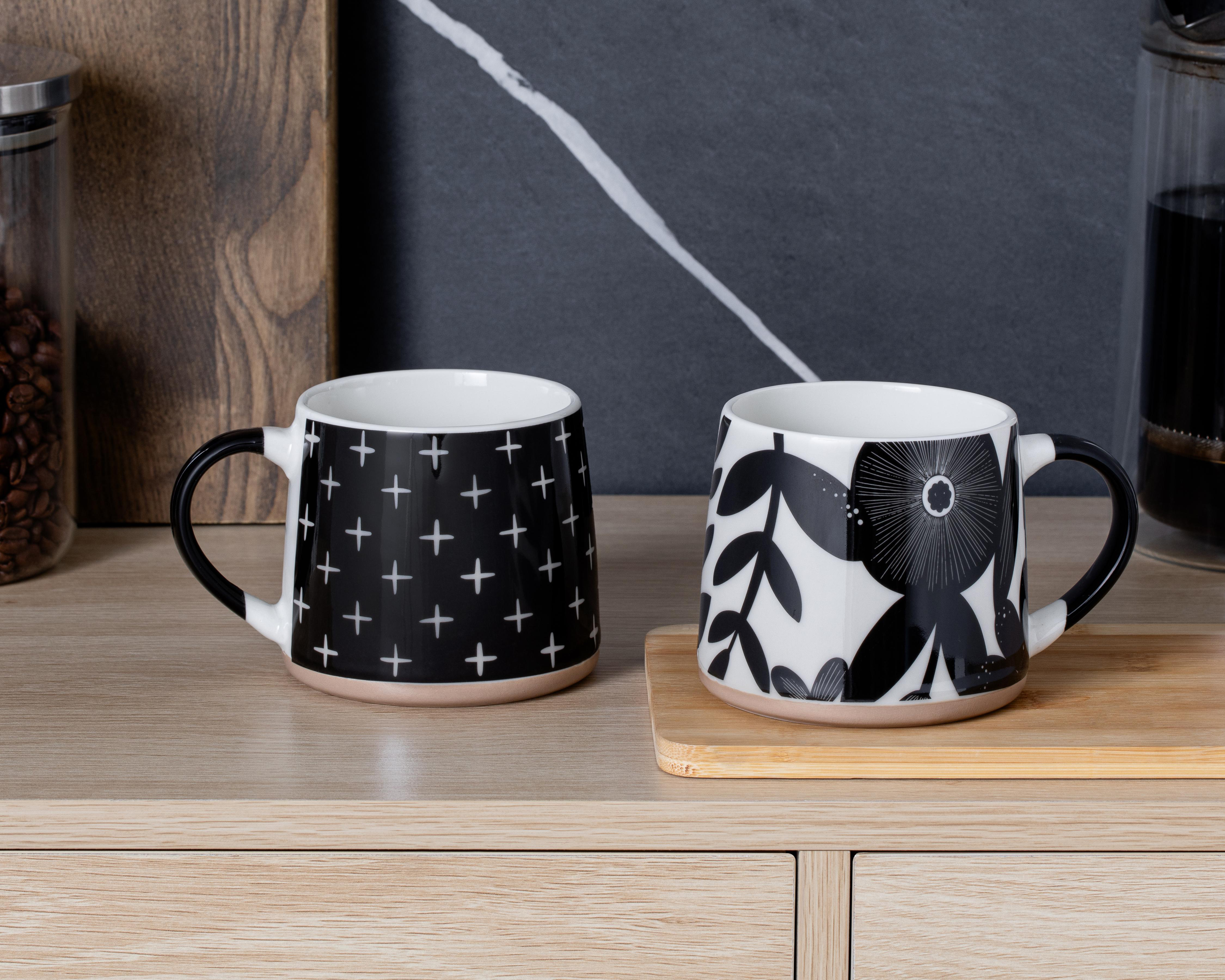 Foto 6 | Taza de Porcelana Crown Baccara 460 ml 2 Piezas