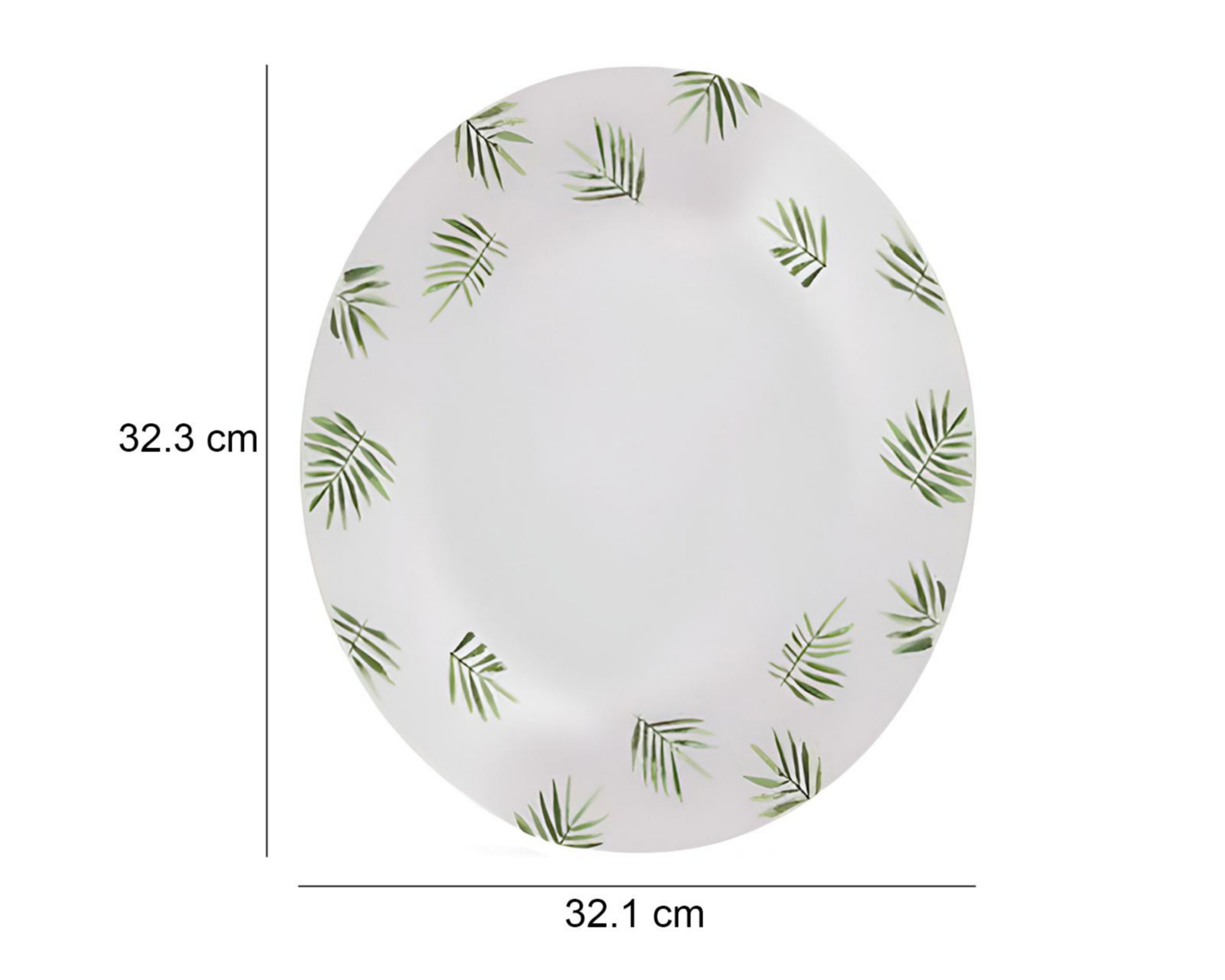 Foto 7 pulgar | Vajilla de Porcelana Blanca para 4 Personas 12 Piezas