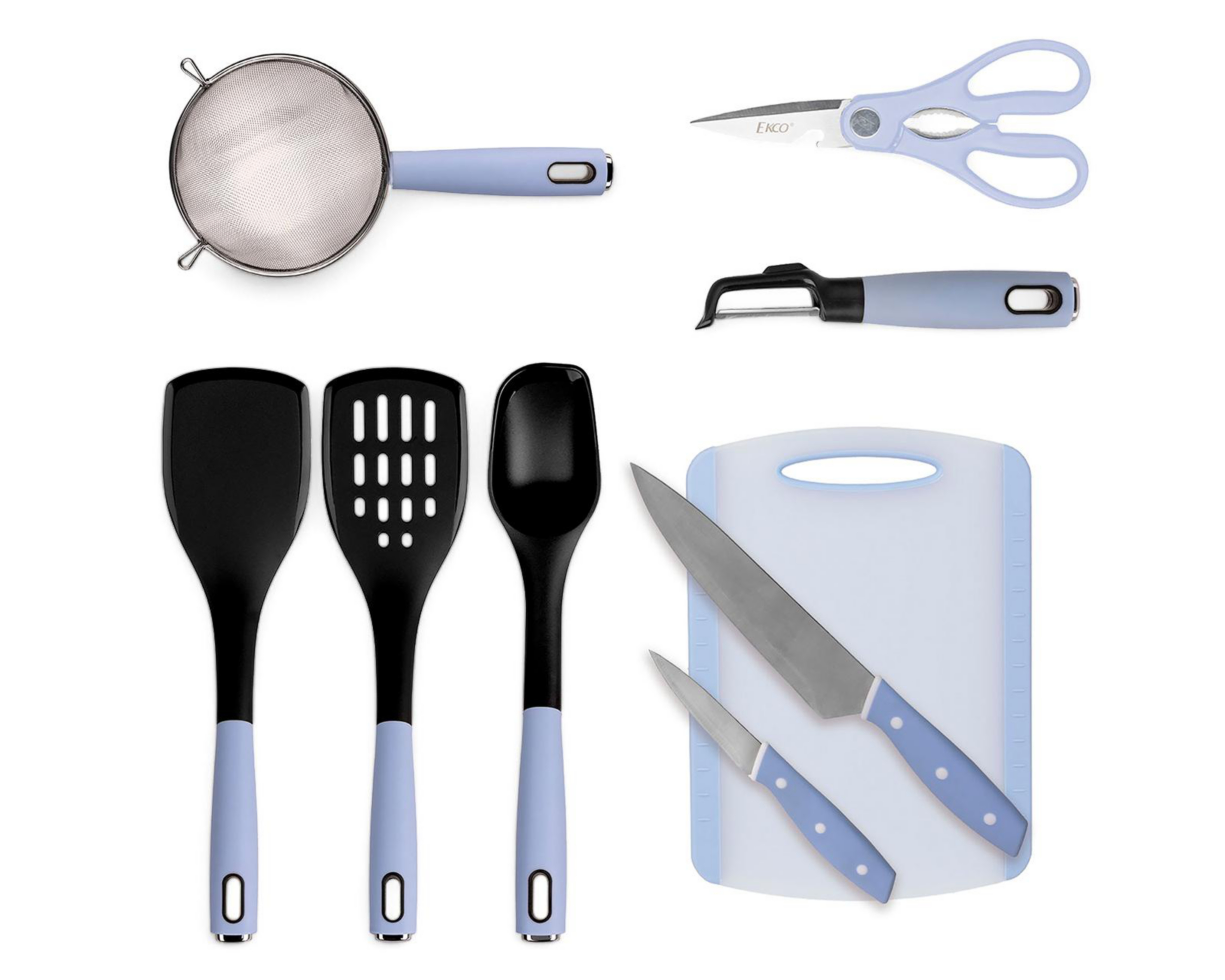 Foto 1 | Juego de Utensilios de Cocina Azules Ekco 9 Piezas