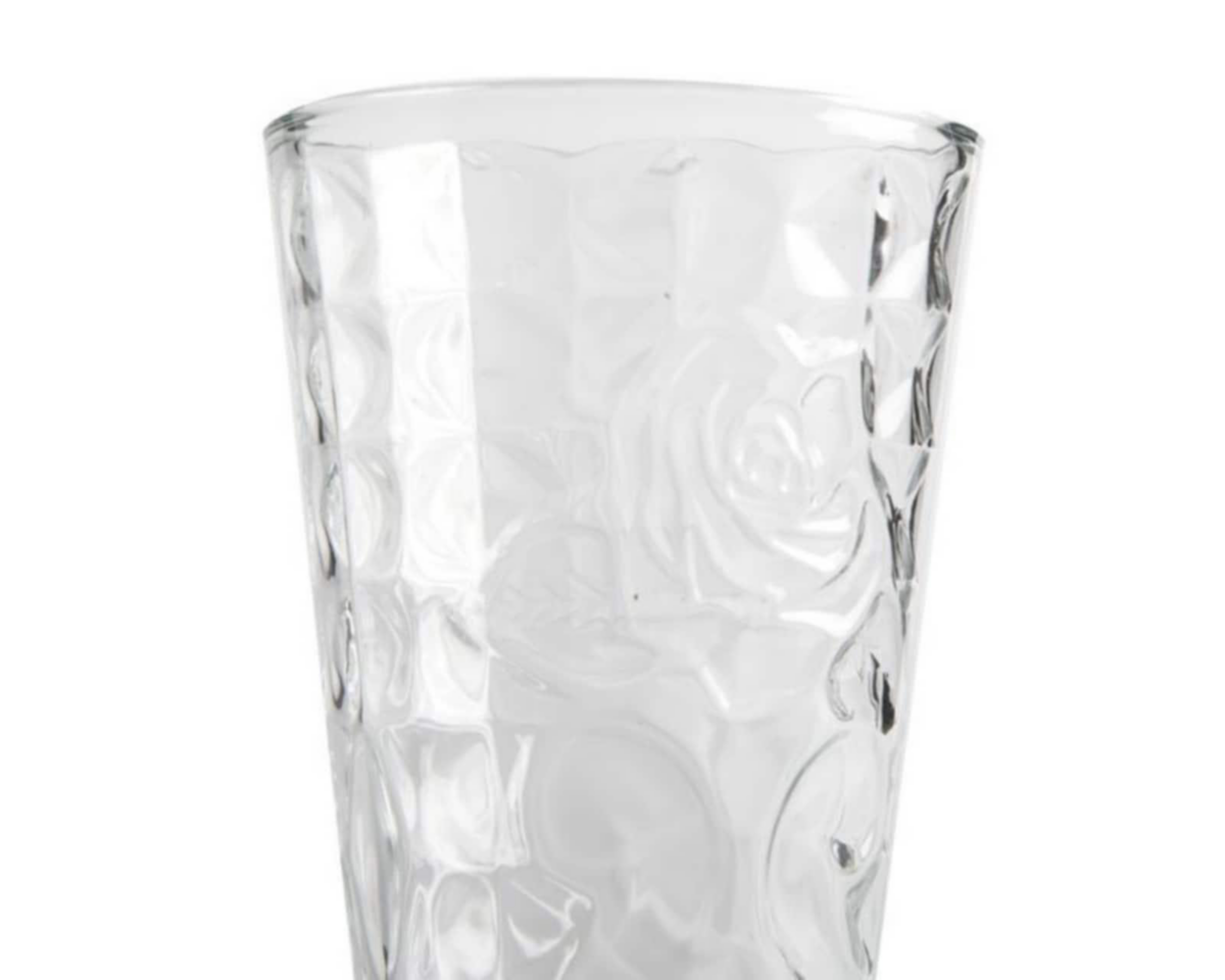 Foto 3 pulgar | Juego de Vasos de Vidrio Santa Elenita