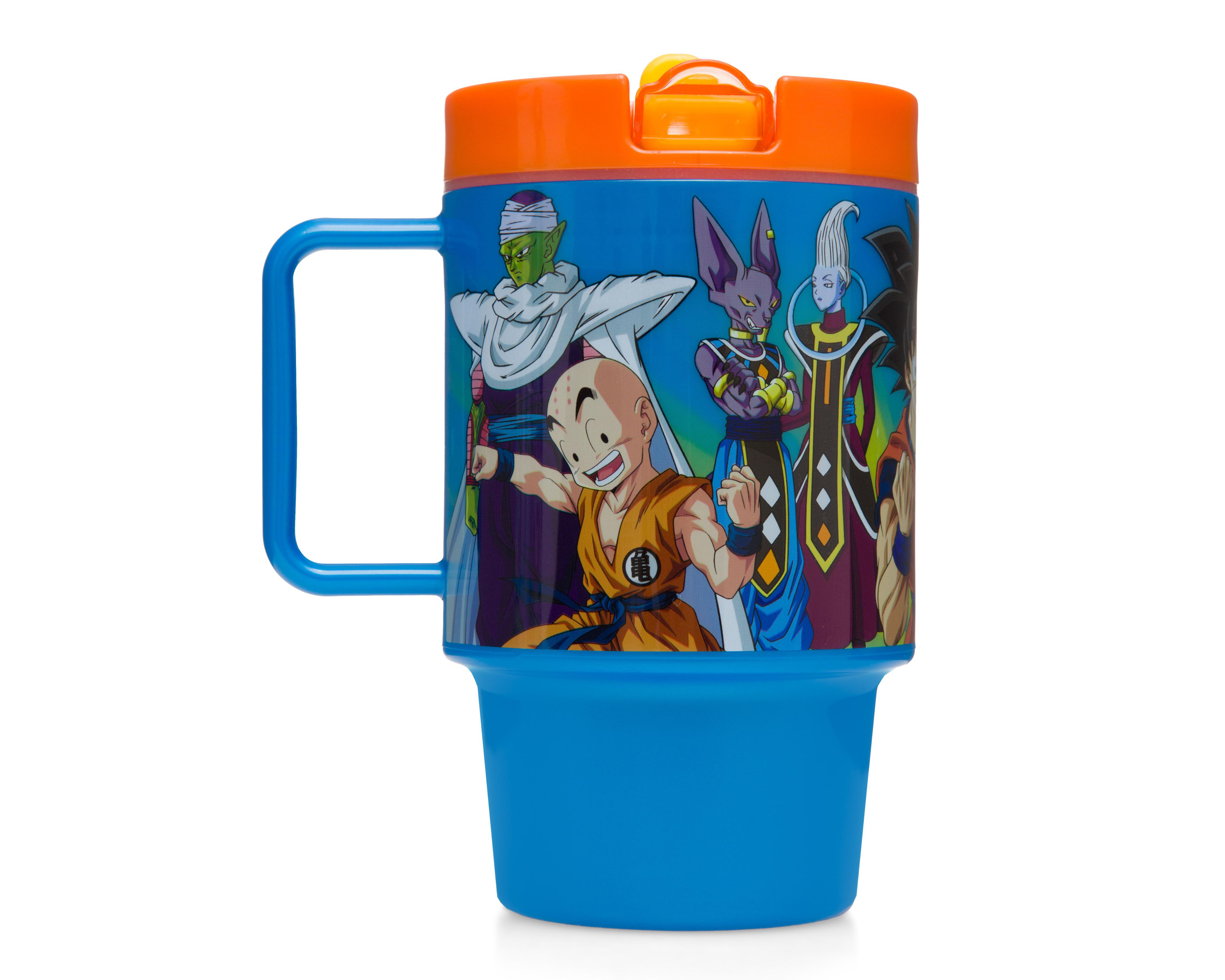 Foto 1 | Vaso con Pipeta de Plástico Dragon Ball 530 ml