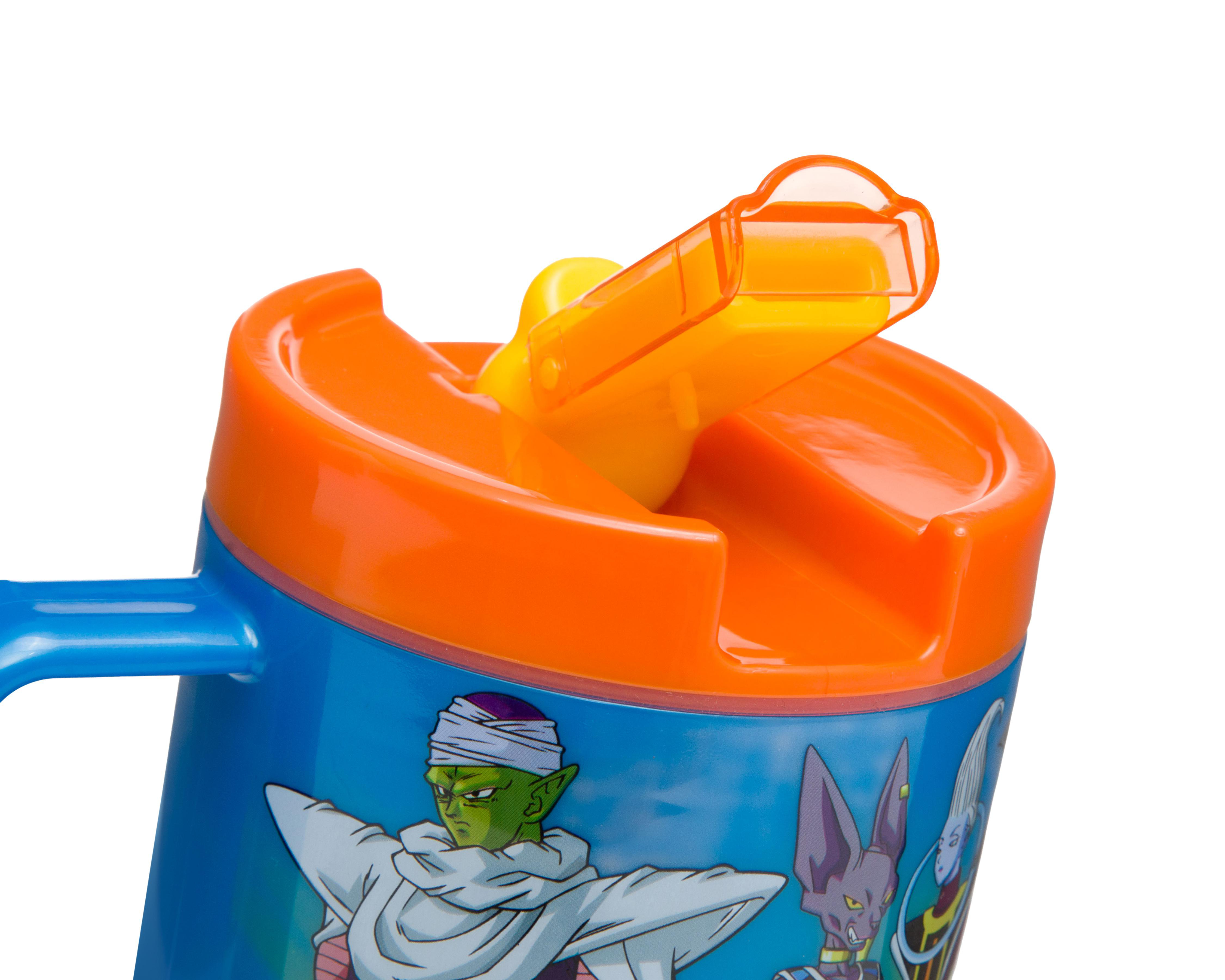 Foto 2 | Vaso con Pipeta de Plástico Dragon Ball 530 ml