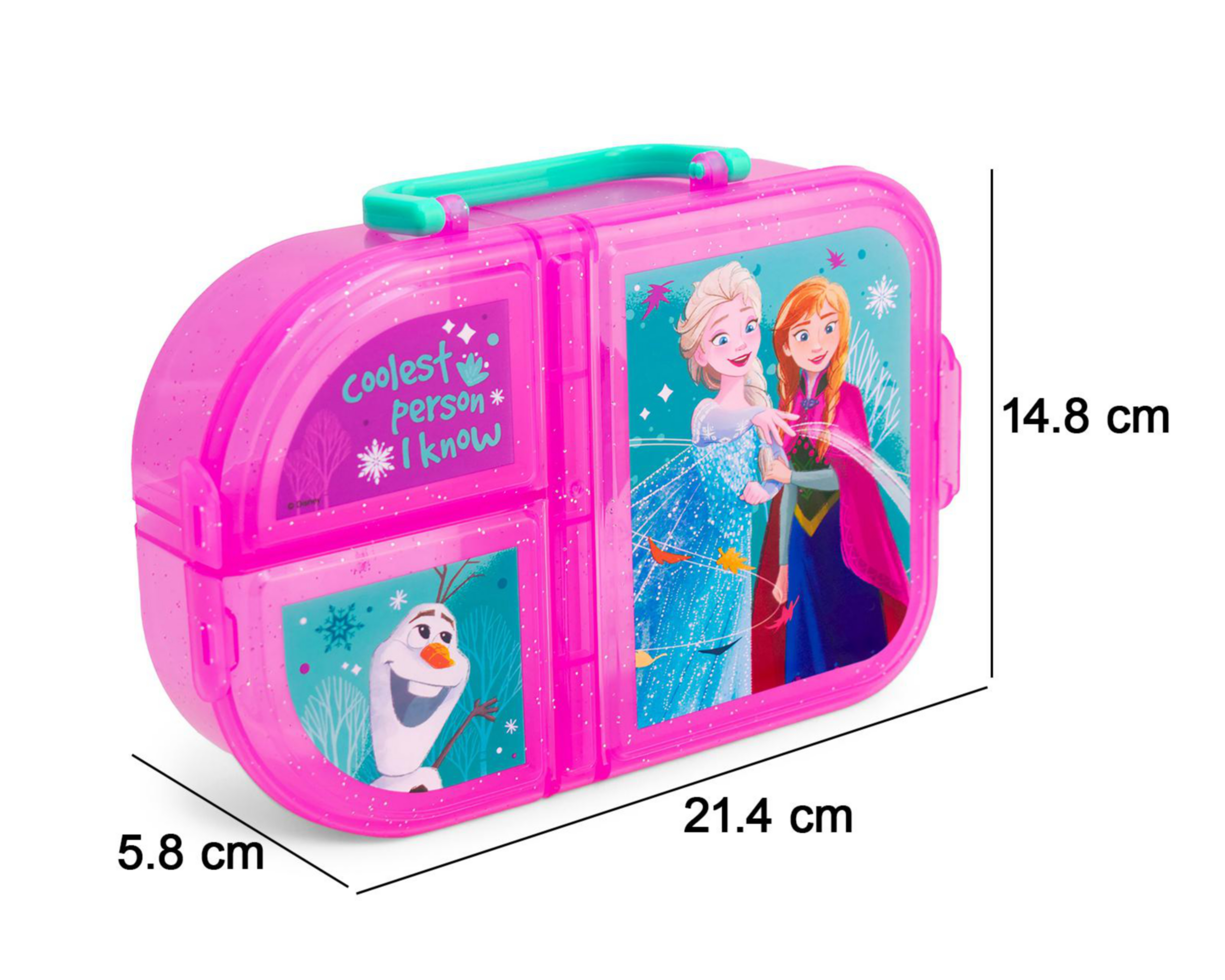 Foto 6 pulgar | Contenedor de Plástico Fun Kids Frozen