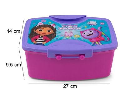 Foto 6 | Lonchera de Plástico Fun Kids Gabby's Dollhouse