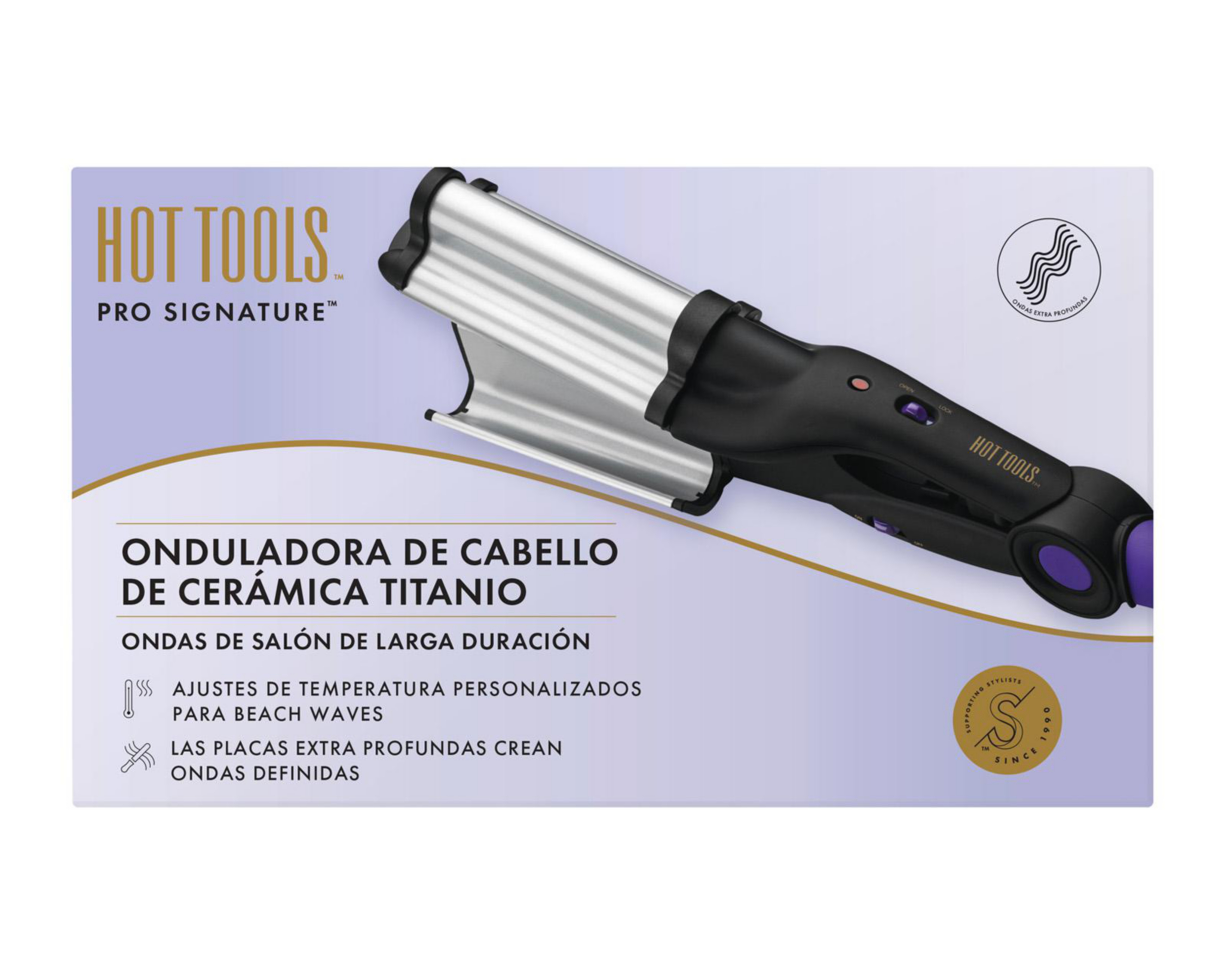 Foto 4 | Waflera Rizadora Hot Tools Pro Signature de Cerámica Titanio