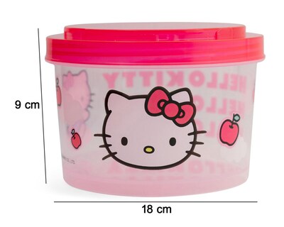 Foto 9 | Contenedor de Plástico Fun Kids 200 ml 3 Piezas