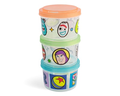 Foto 1 | Contenedor de Plástico Fun Kids 3 Piezas