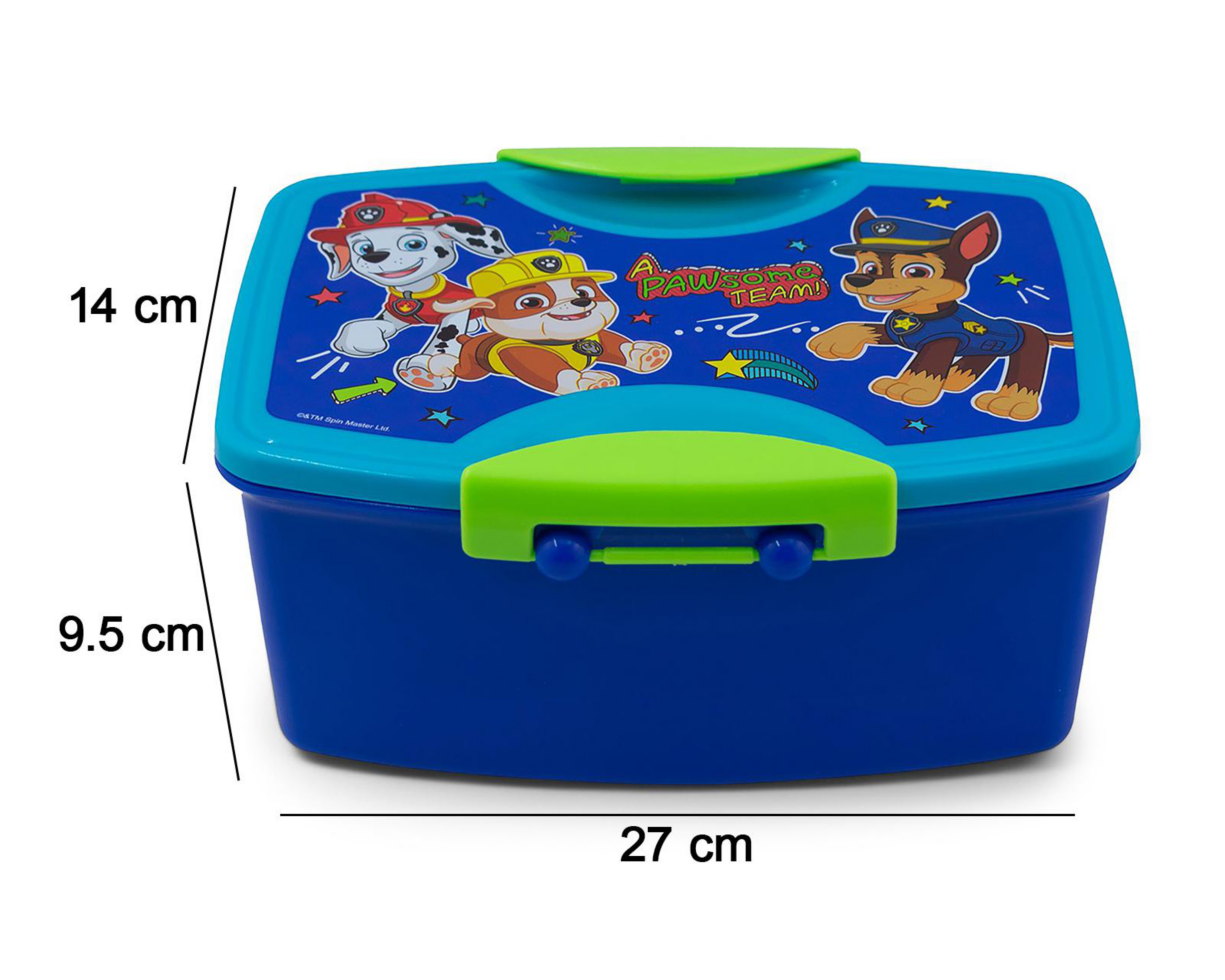 Foto 7 pulgar | Contenedor de Plástico Paw Patrol