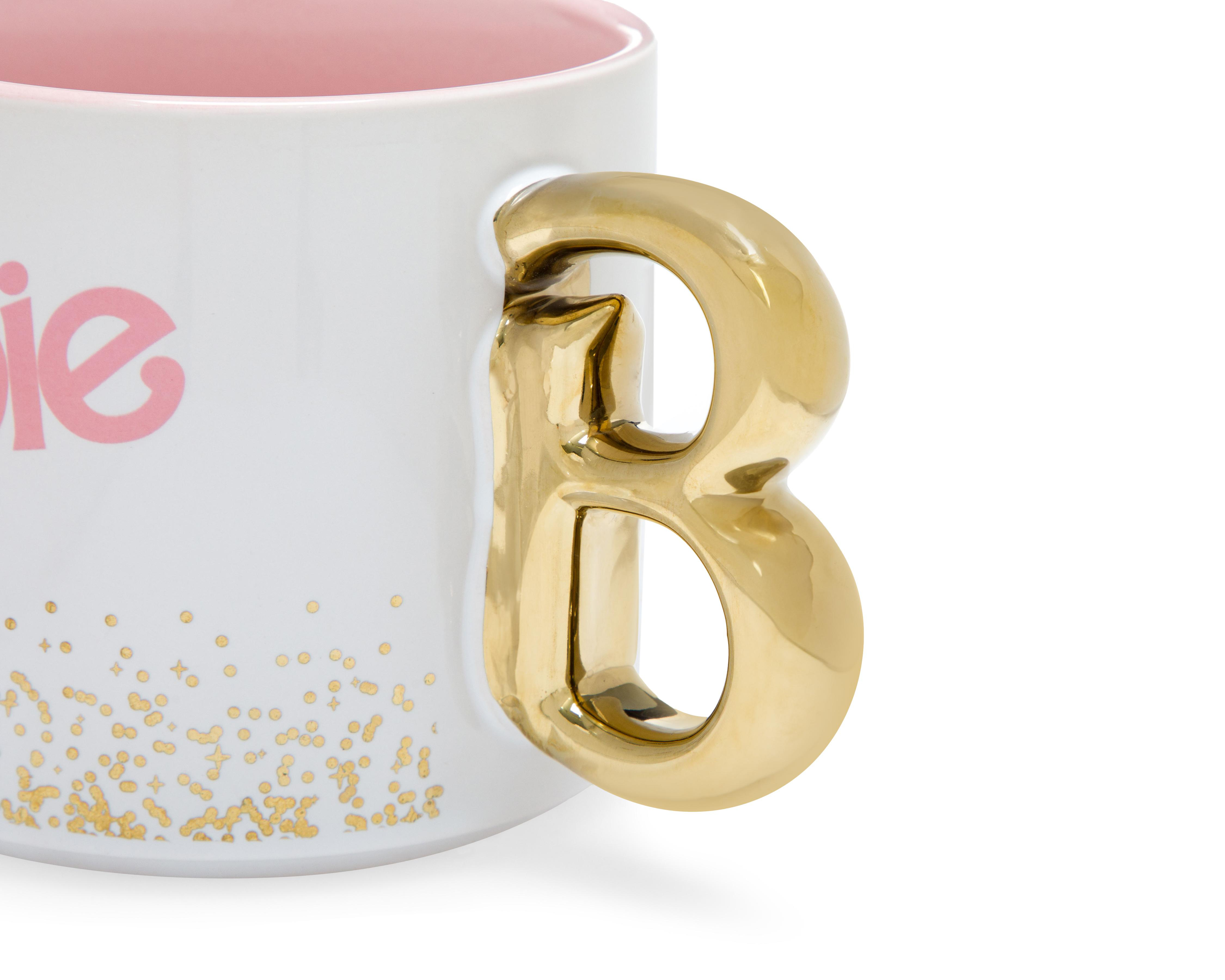 Foto 4 pulgar | Taza de Cerámica Fun Kids Barbie 502 ml