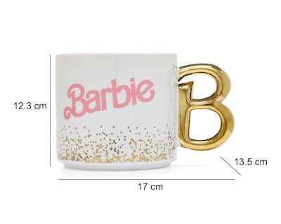 Foto 4 | Taza de Cerámica Fun Kids Barbie 502 ml