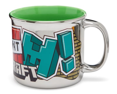 Foto 1 | Taza de Cerámica Fun Kids Minecraft 430 ml