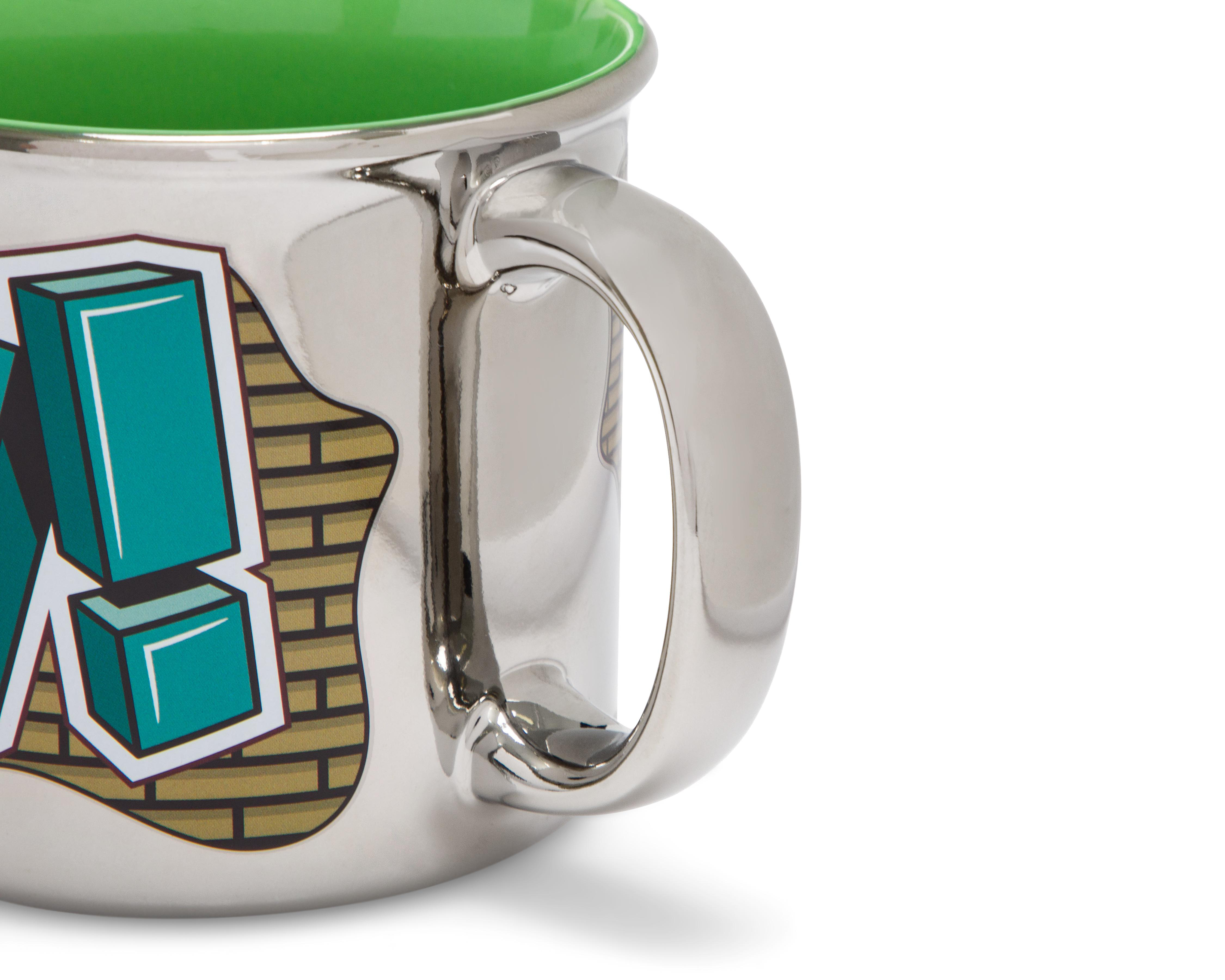 Foto 4 pulgar | Taza de Cerámica Fun Kids Minecraft 430 ml