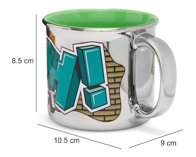 Foto 4 | Taza de Cerámica Fun Kids Minecraft 430 ml